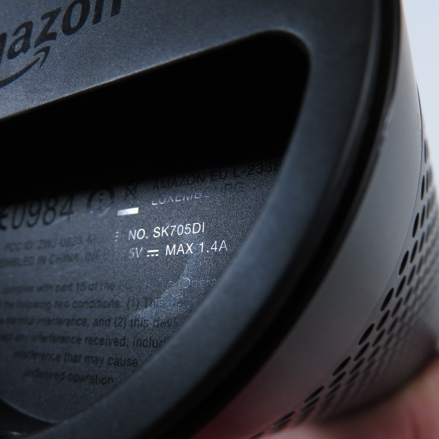 Amazon Echo 1st Gen SK705DI 360Degree Sound Alexa Supported Smart Speaker