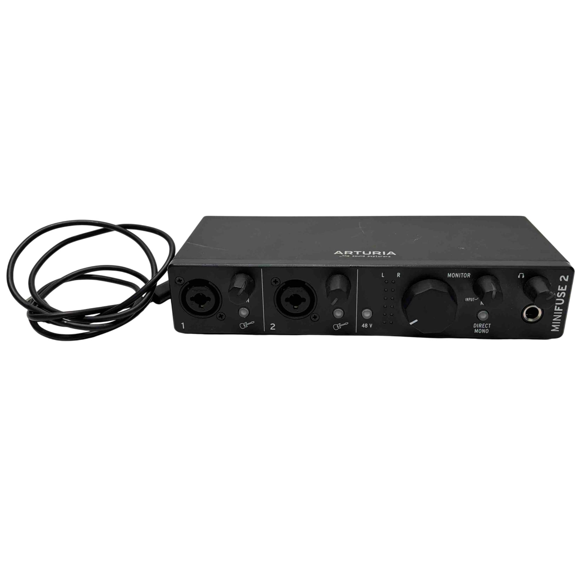 Arturia Minifuse 2 USB 2-IN/2-OUT 48V Phantom Power Audio