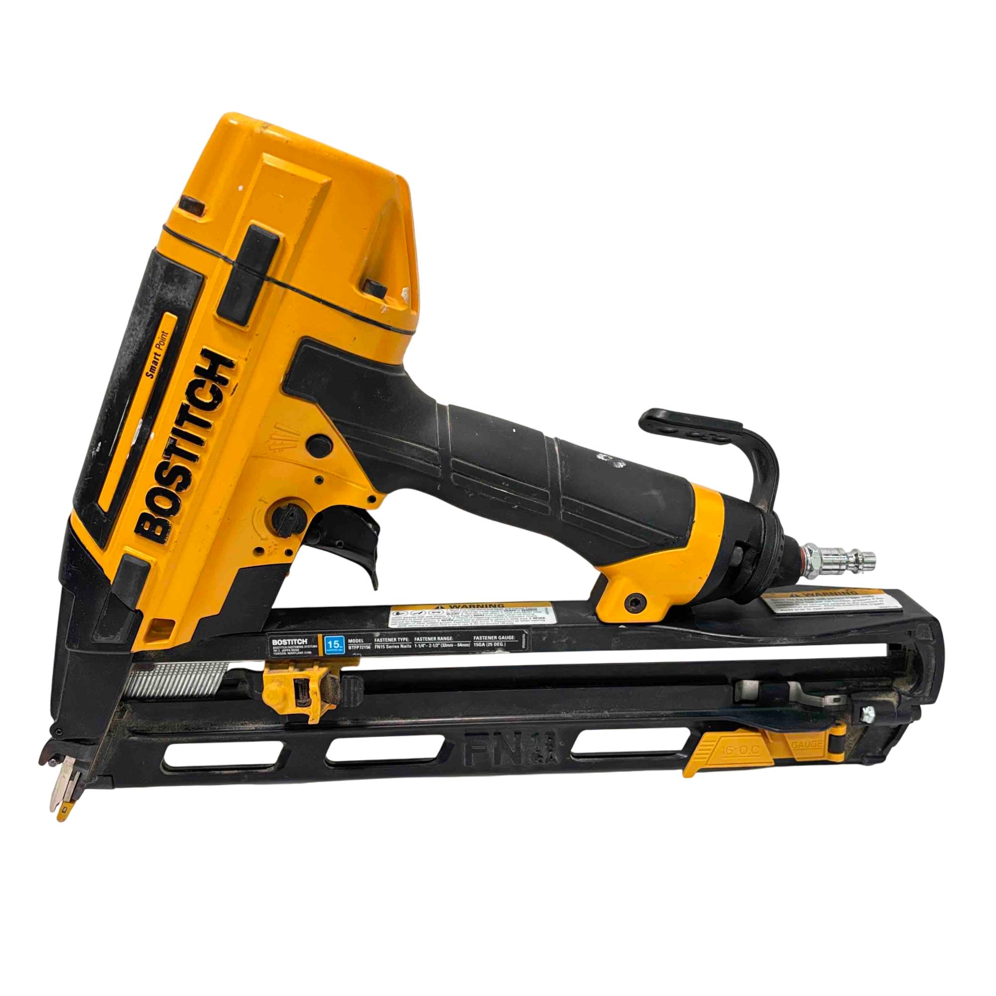 Bostitch Smart Point 2.5-in 15-Gauge Finish Pneumatic Nailer Bostitch Smart Point 2.5-in 15-Gauge Finish Pneumatic Nailer