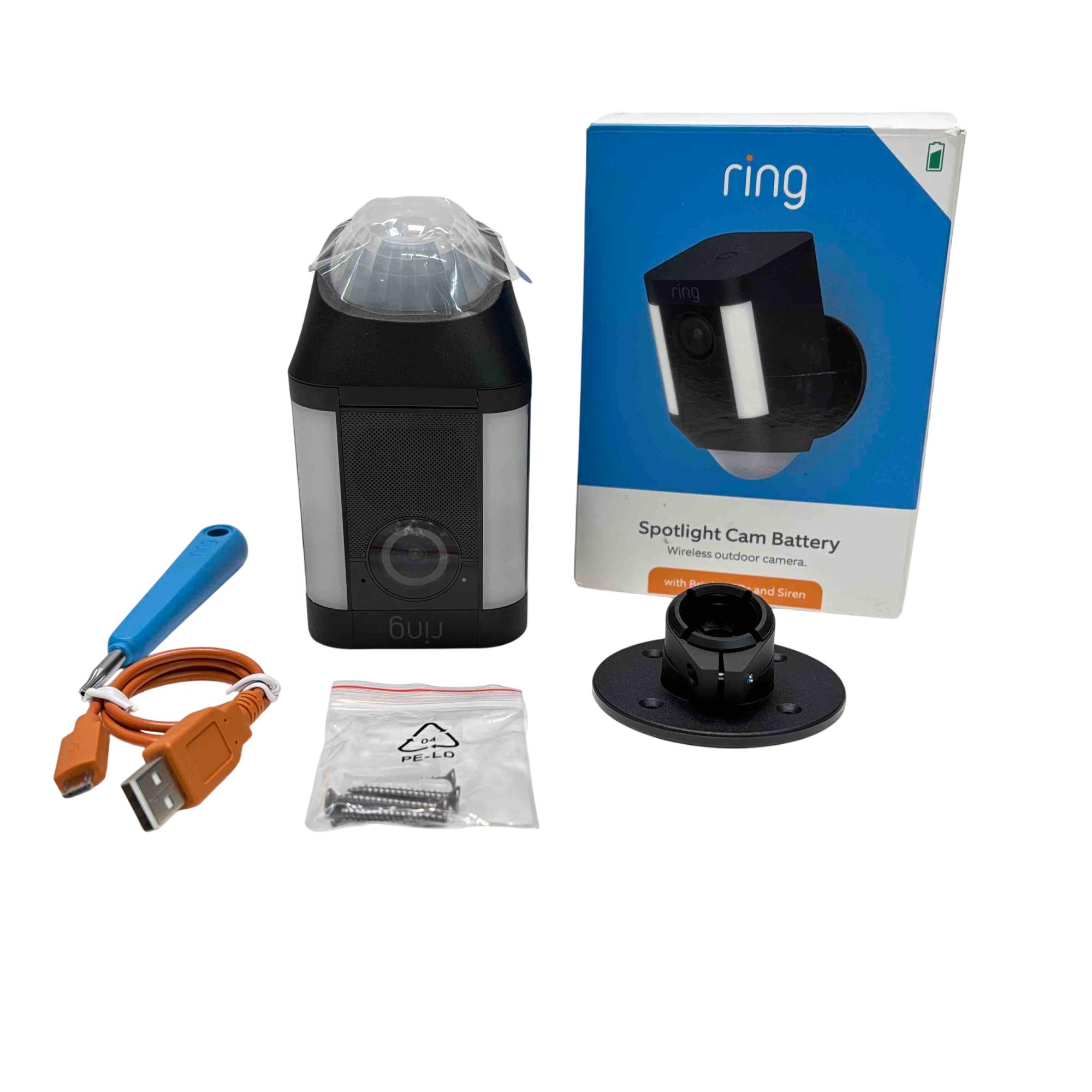 Ring 2300891402 Spotlight Cam Battery Outdoor Security Camera