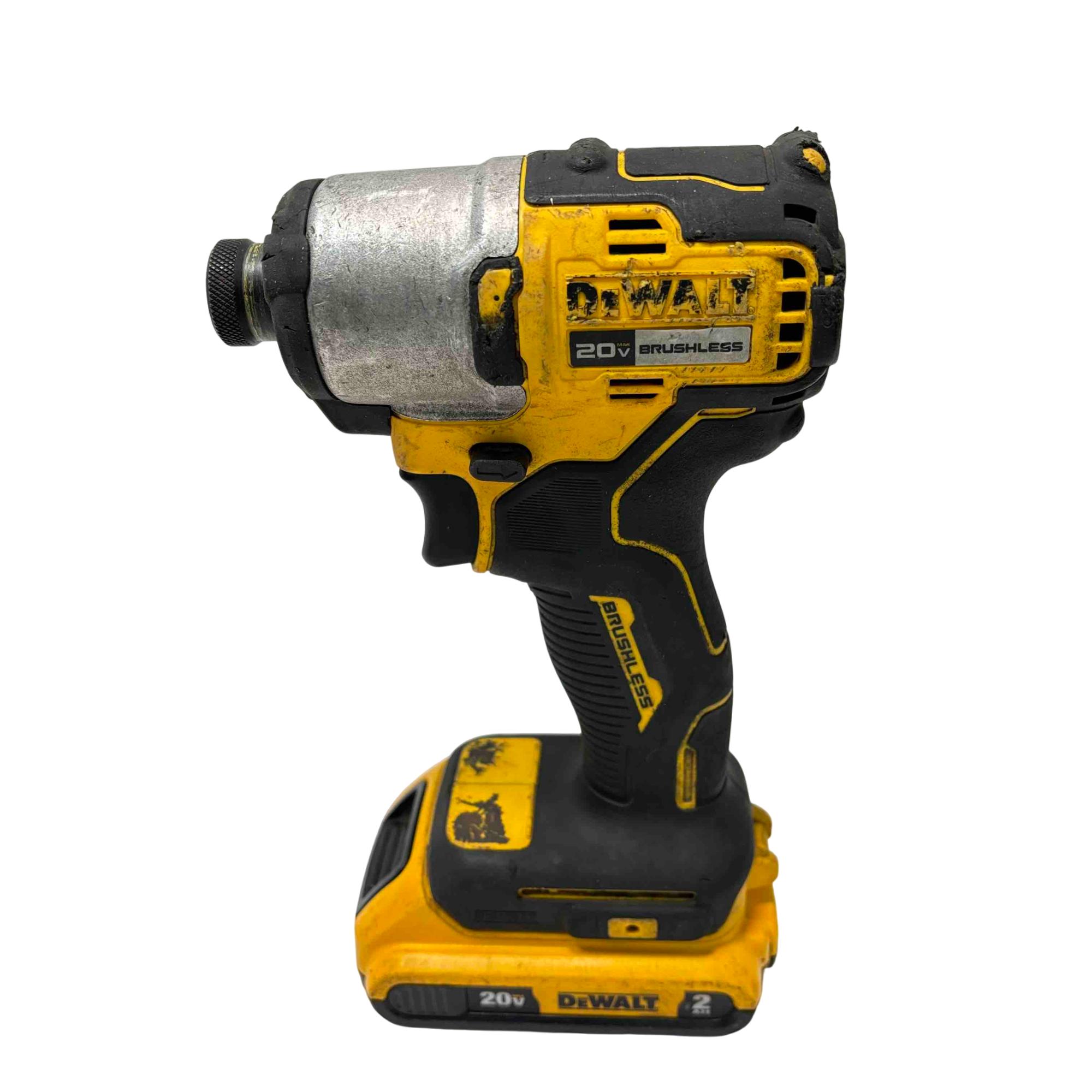 PORTER-CABLE 20-Volt Max 1/4-in Variable Speed Brushless Cordless Impact Driver (2-Batteries Included)