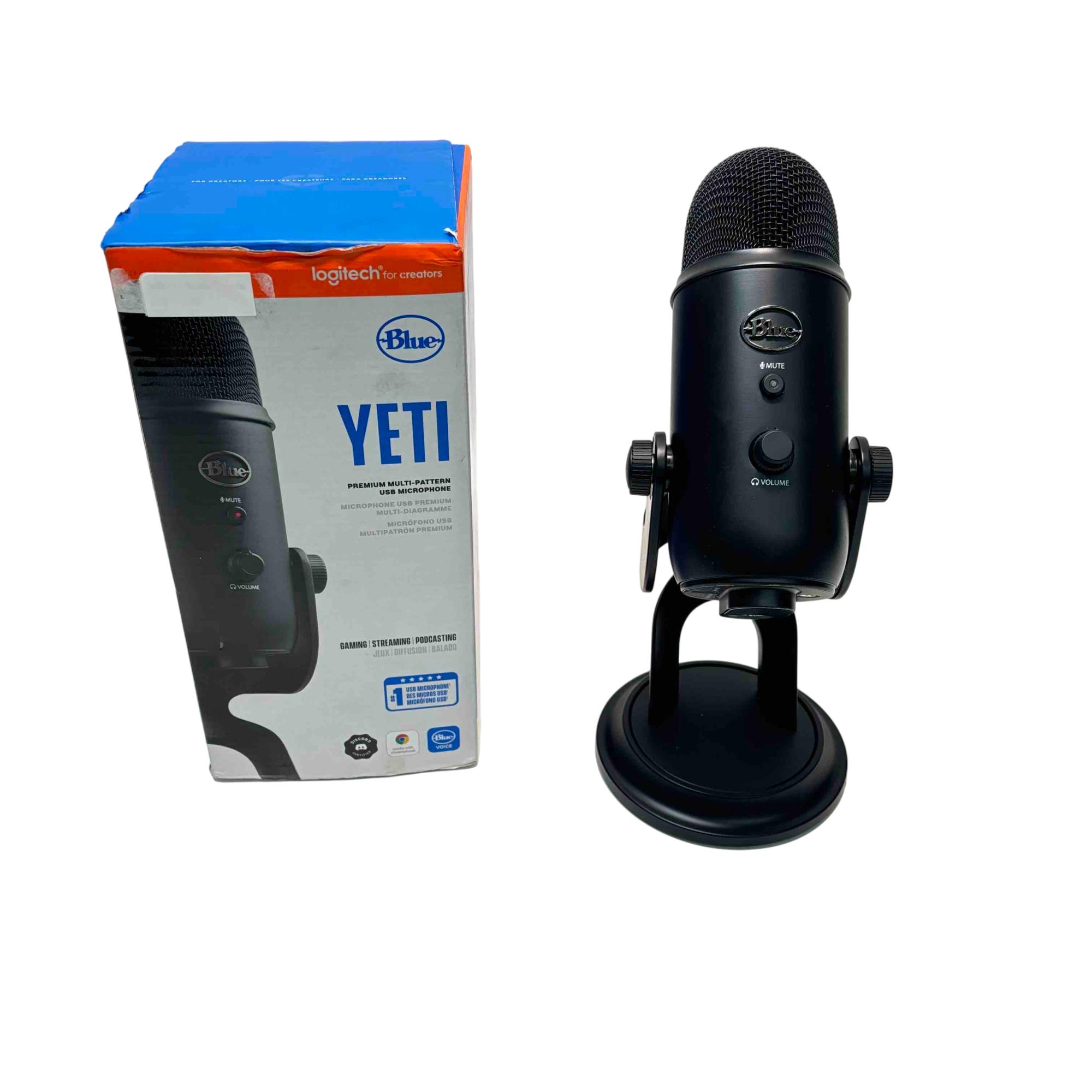Logitech Blue Yeti A00132 Premium Multi-Pattern USB Microphone