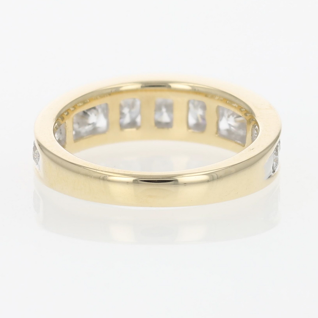 1.53ctw Round Diamond Channel-Set Wedding Band Ring 14k