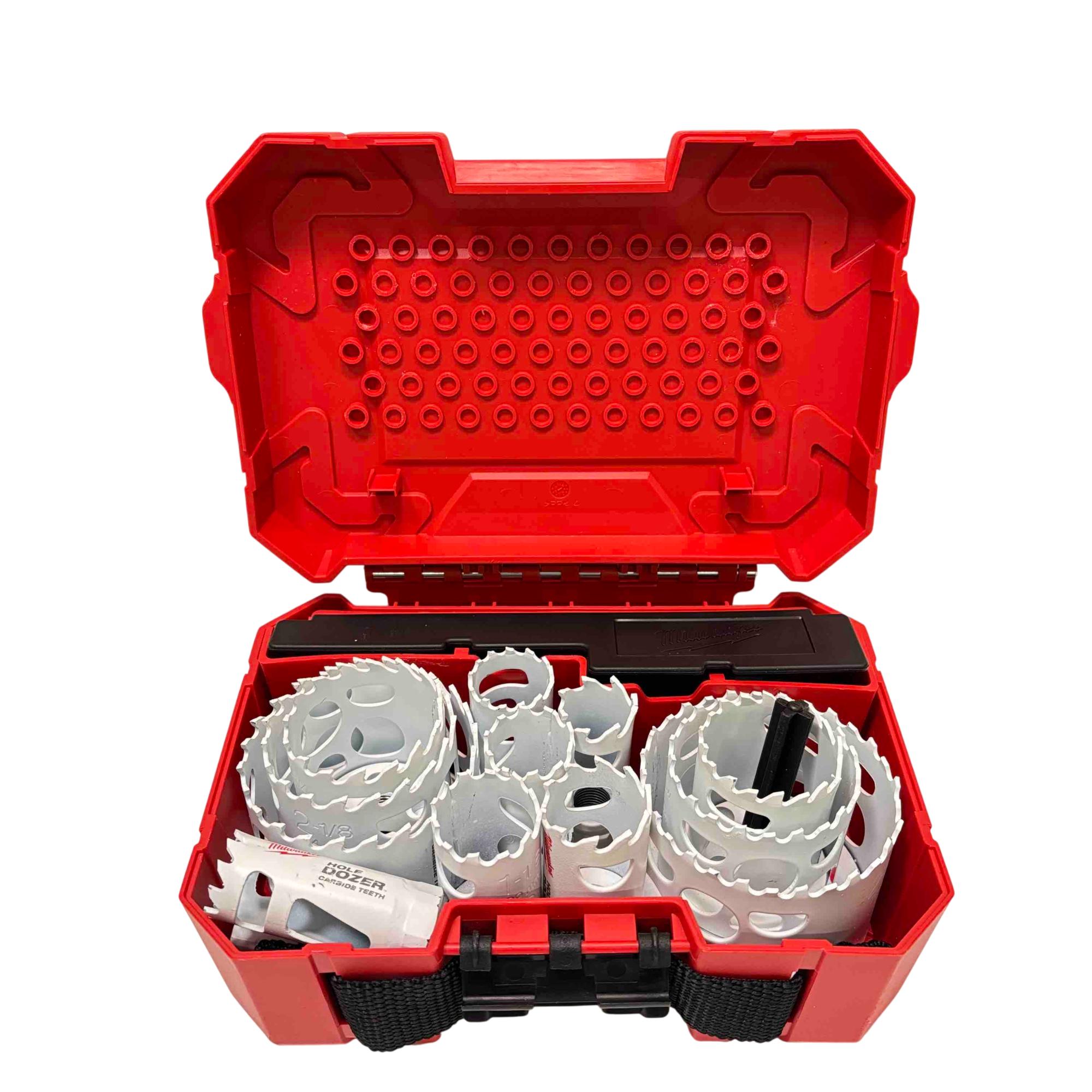 Milwaukee 4956-71-10 Hole Dozer Carbide Teeth Hole Saw Set