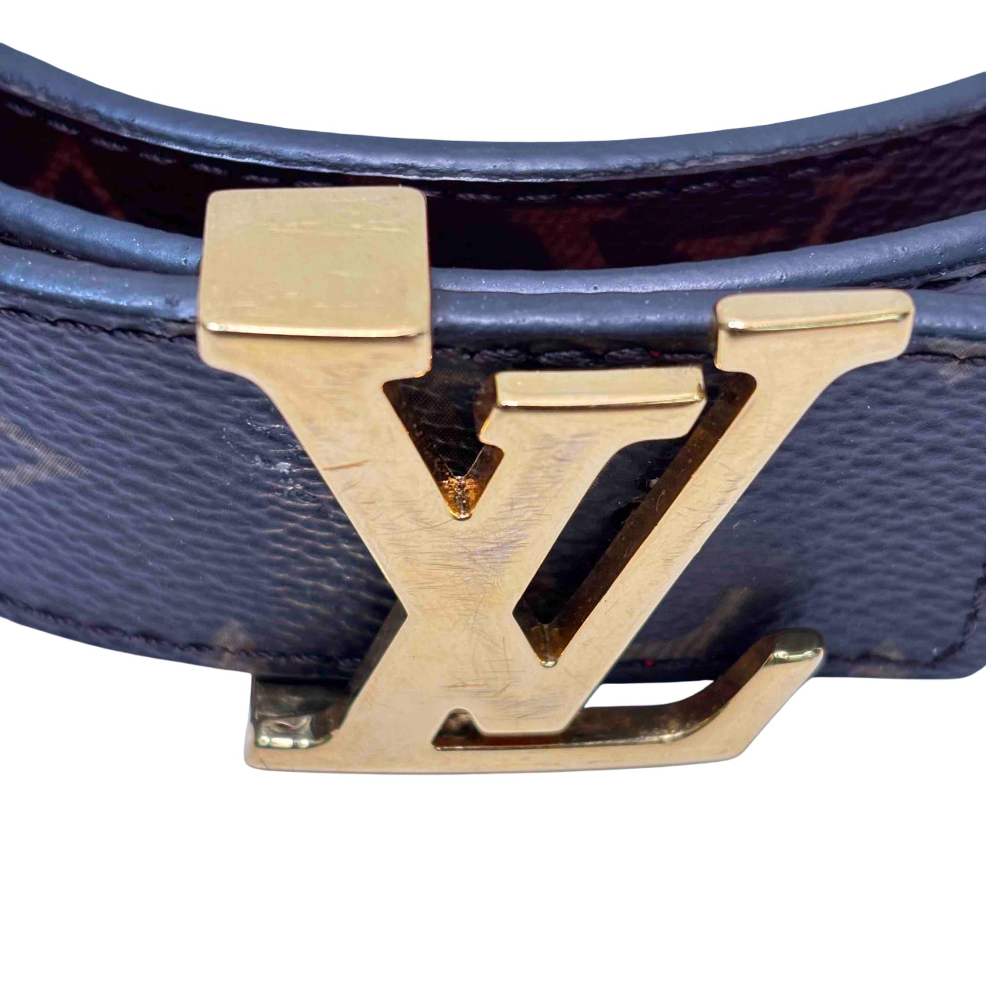 Louis Vuitton Ceinture LV 30 Red/Black 30mm Waist Monogram Louis Vuitton Ceinture LV 30 Red/Black 30mm Waist Monogram