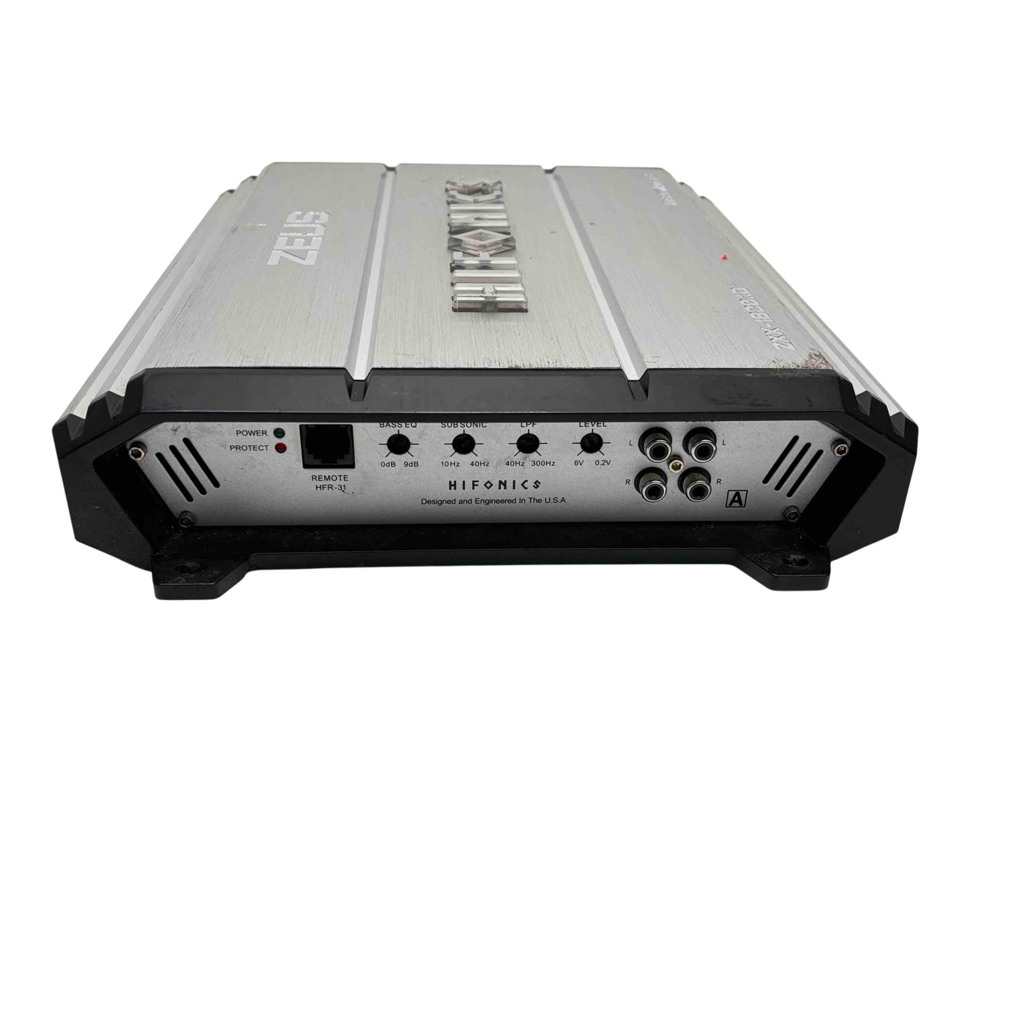 HiFonics ZXX-1800.1D Zeus Series 1800 Watts Monoblock Car
