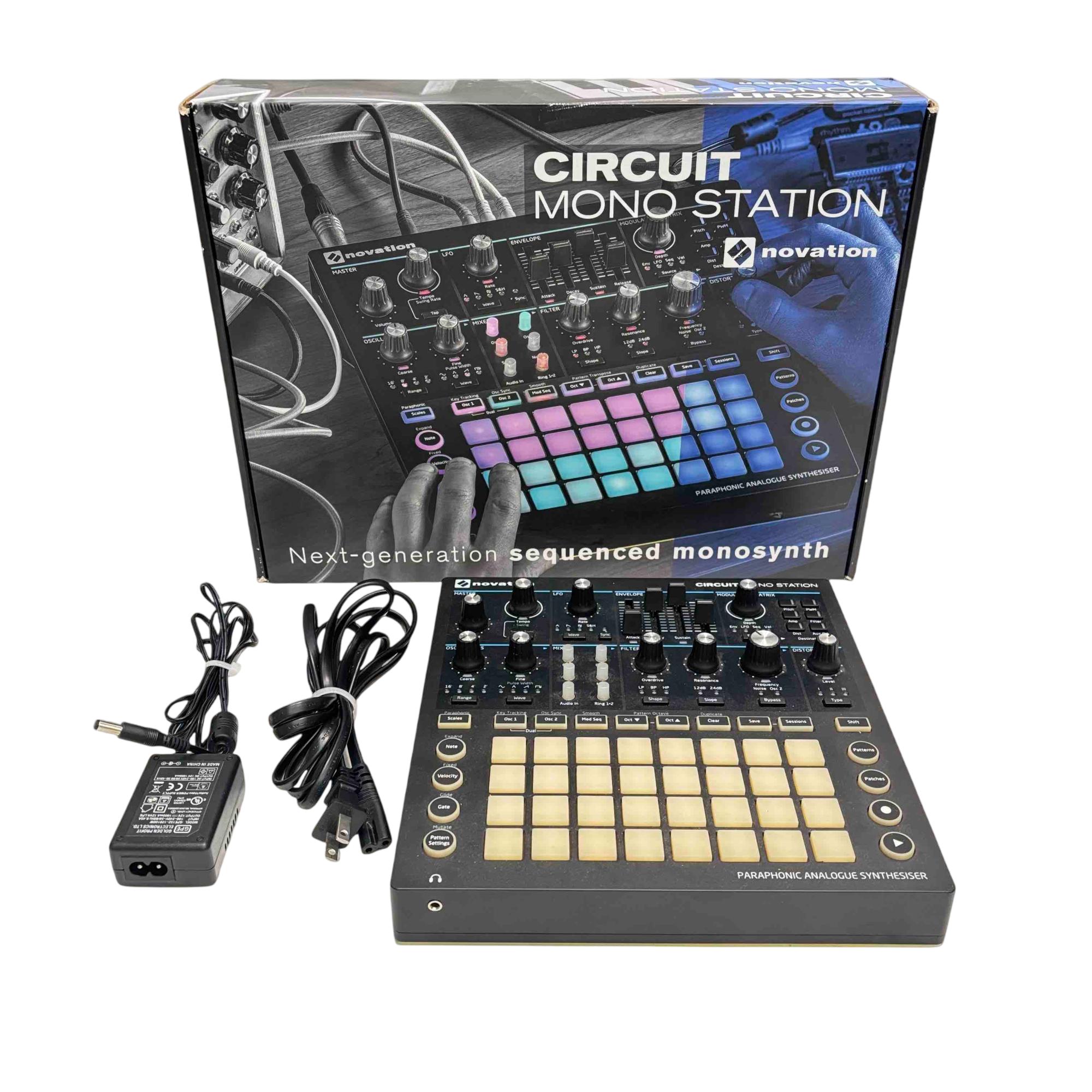 Novation Circuit Mono Station Paraphonic Analogue Synthesizer