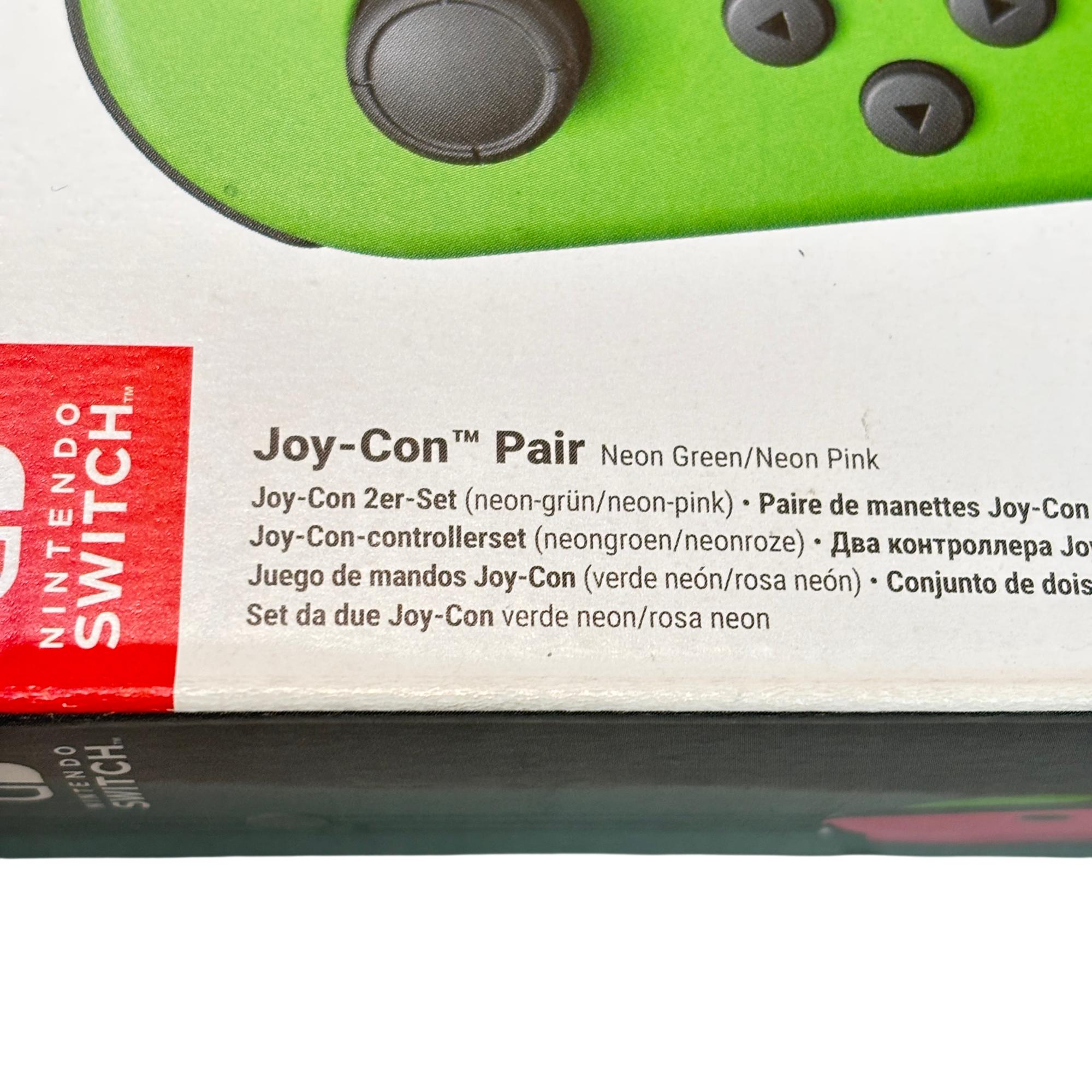 Nintendo Switch Joy-Cons Hac-015/HAC-016 - Neon Green/Pink