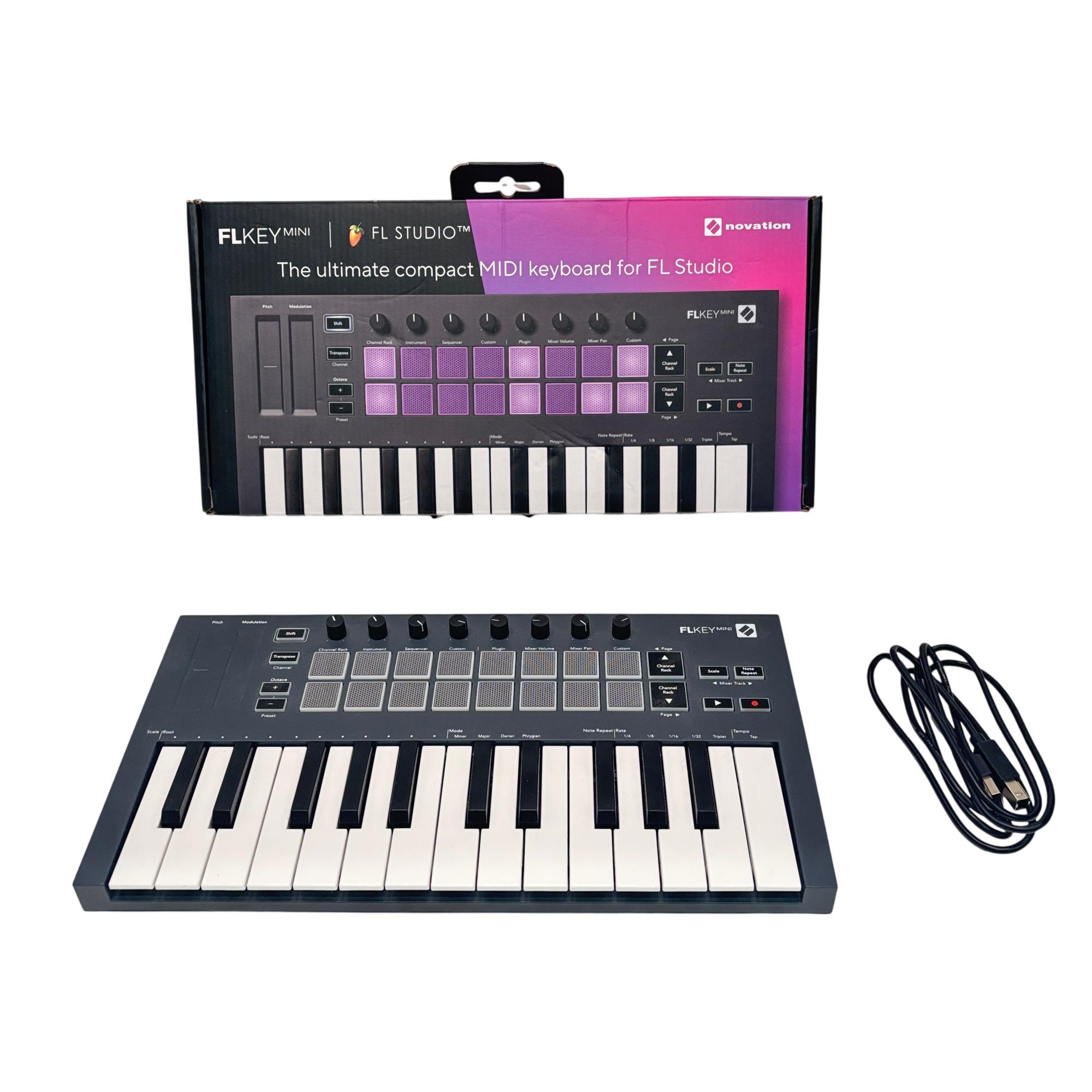 Novation FLkey Mini 25-Key MIDI Keyboard Controller