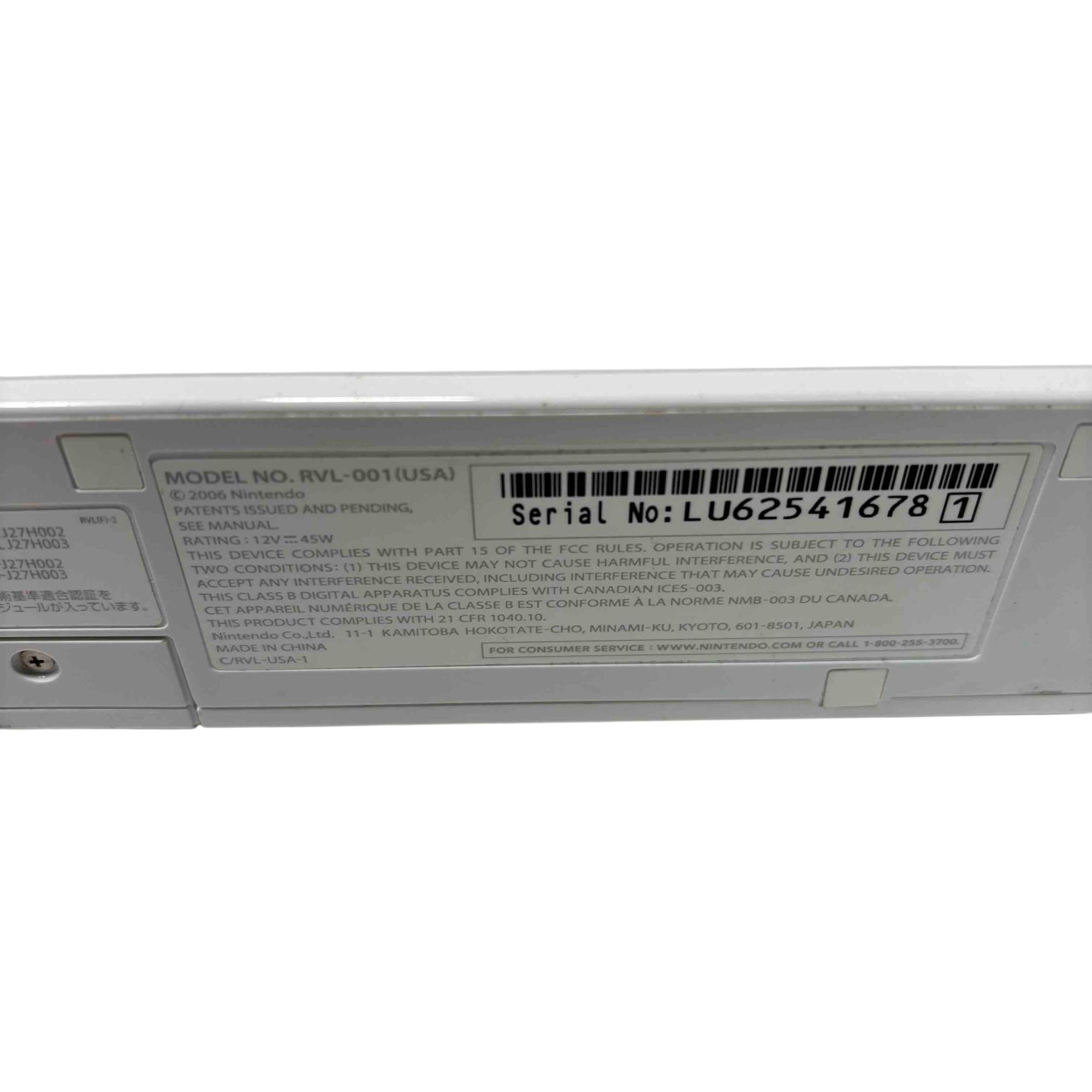 Nintendo Wii RVL-001 512MB White Body Home Video Gaming Console Nintendo Wii RVL-001 512MB White Body Home Video Gaming Console