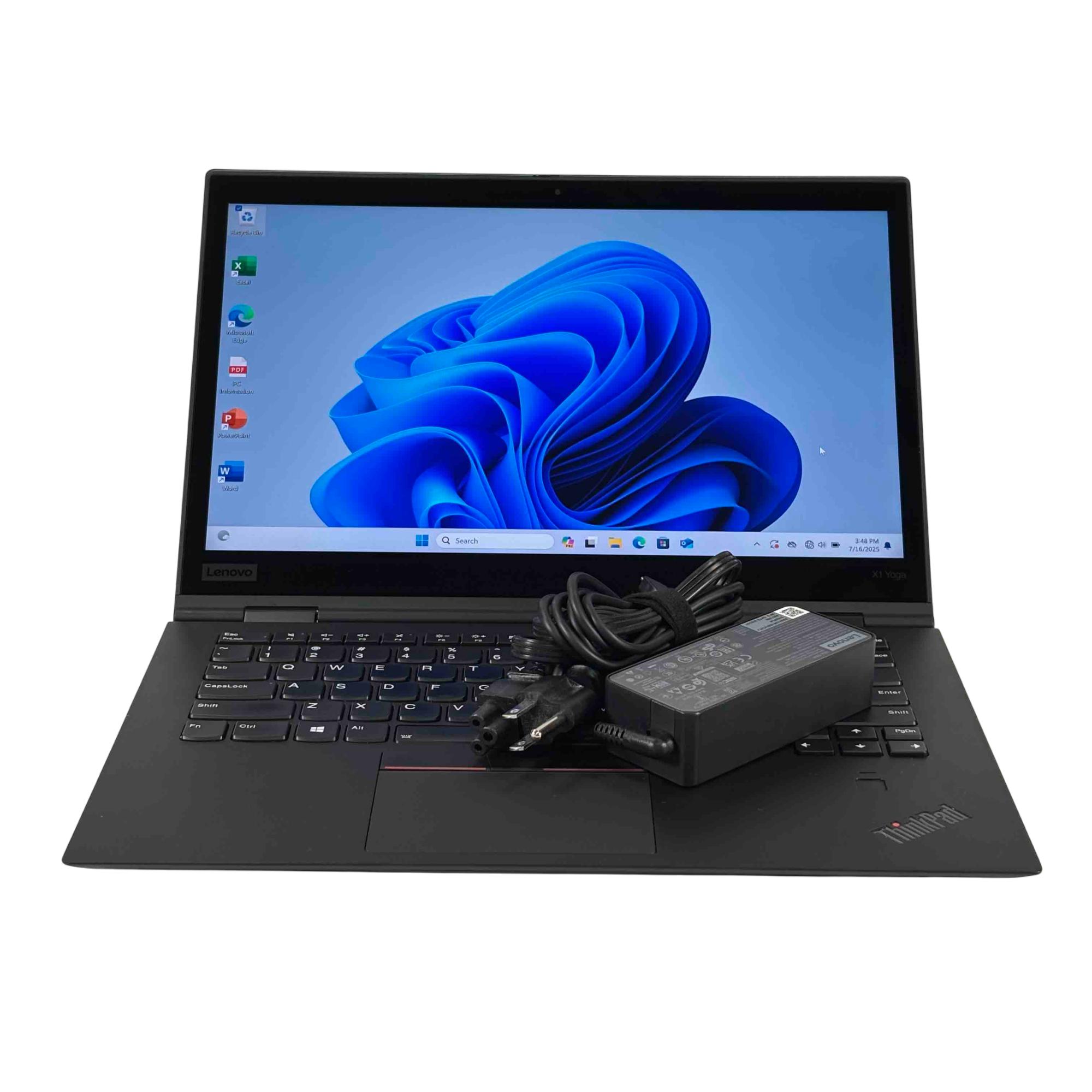 Lenovo ThinkPad X1 Yoga 3rd Win 11 Core i7-8650U 1.9GHz 16GB RAM