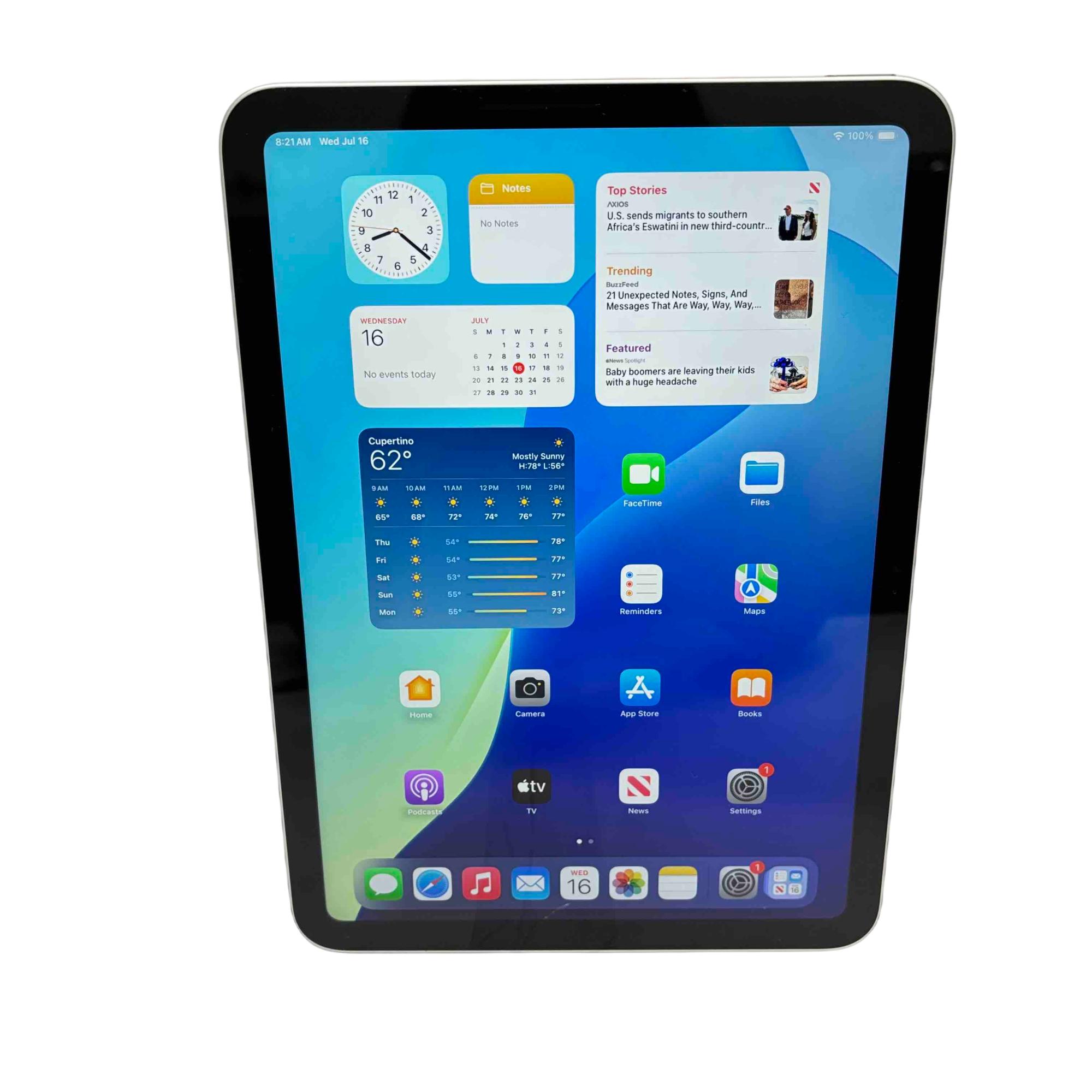 Apple iPad MPQ03LL/A 10th Generation Wi-Fi 64GB Storage Silver