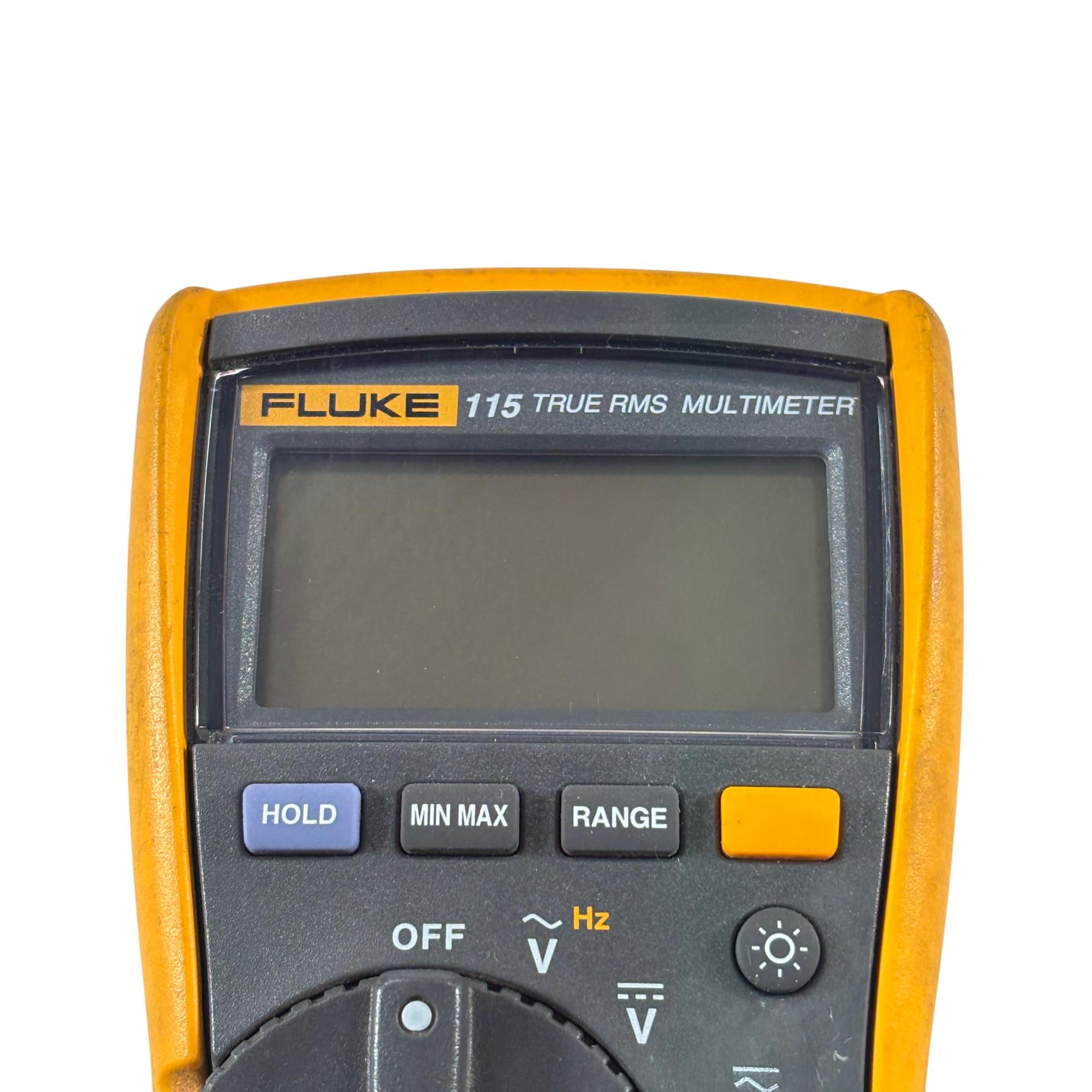 115 True Rms Multimeter Fluke 115 True RMS 600V 50kHz Frequency AC/DC Handheld Digital Multimeter