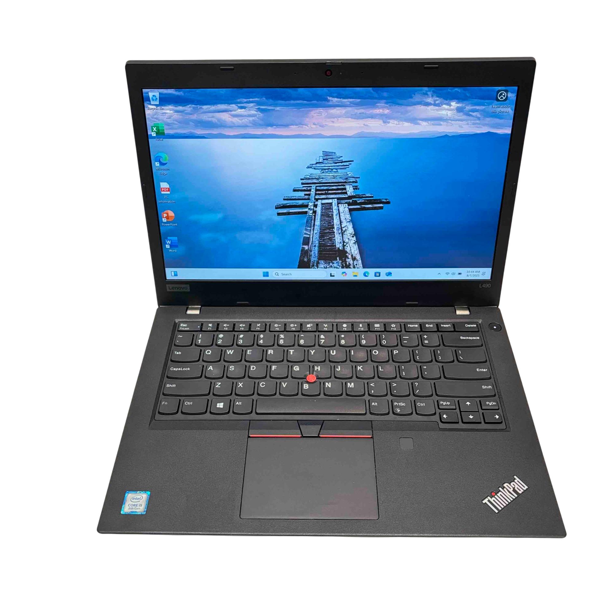 Lenovo ThinkPad L490 Win11 Core i5-8265U 1.6GHz 8GB RAM 256