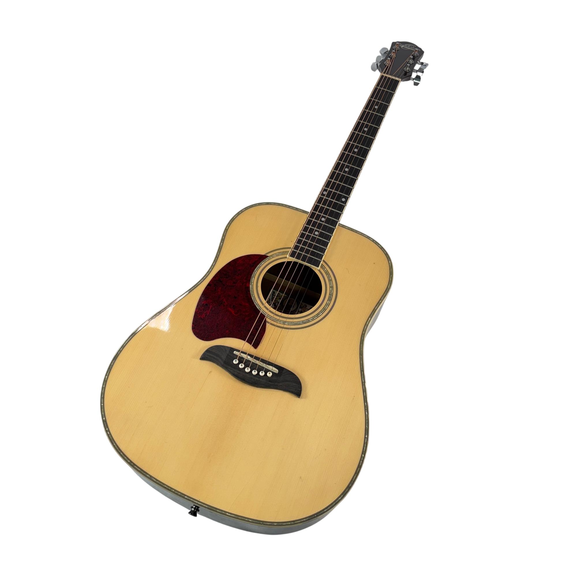 Oscar Schmidt by Washburn OG2NLH-A RH 6-String Hollow-Body Acoustic Guitar