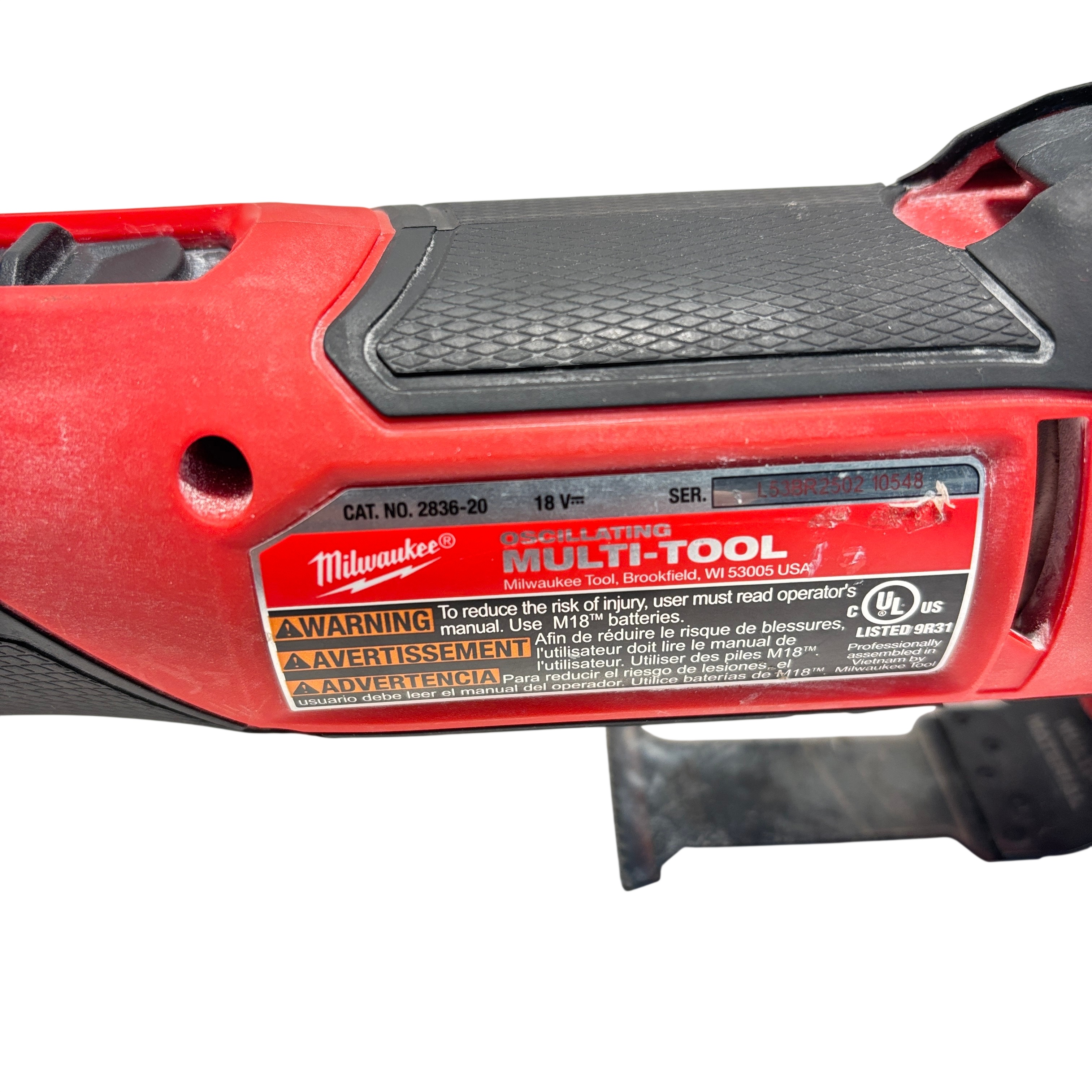 Milwaukee 2836-20 M18 FUEL 18-Volt Lithium-Ion Brushless