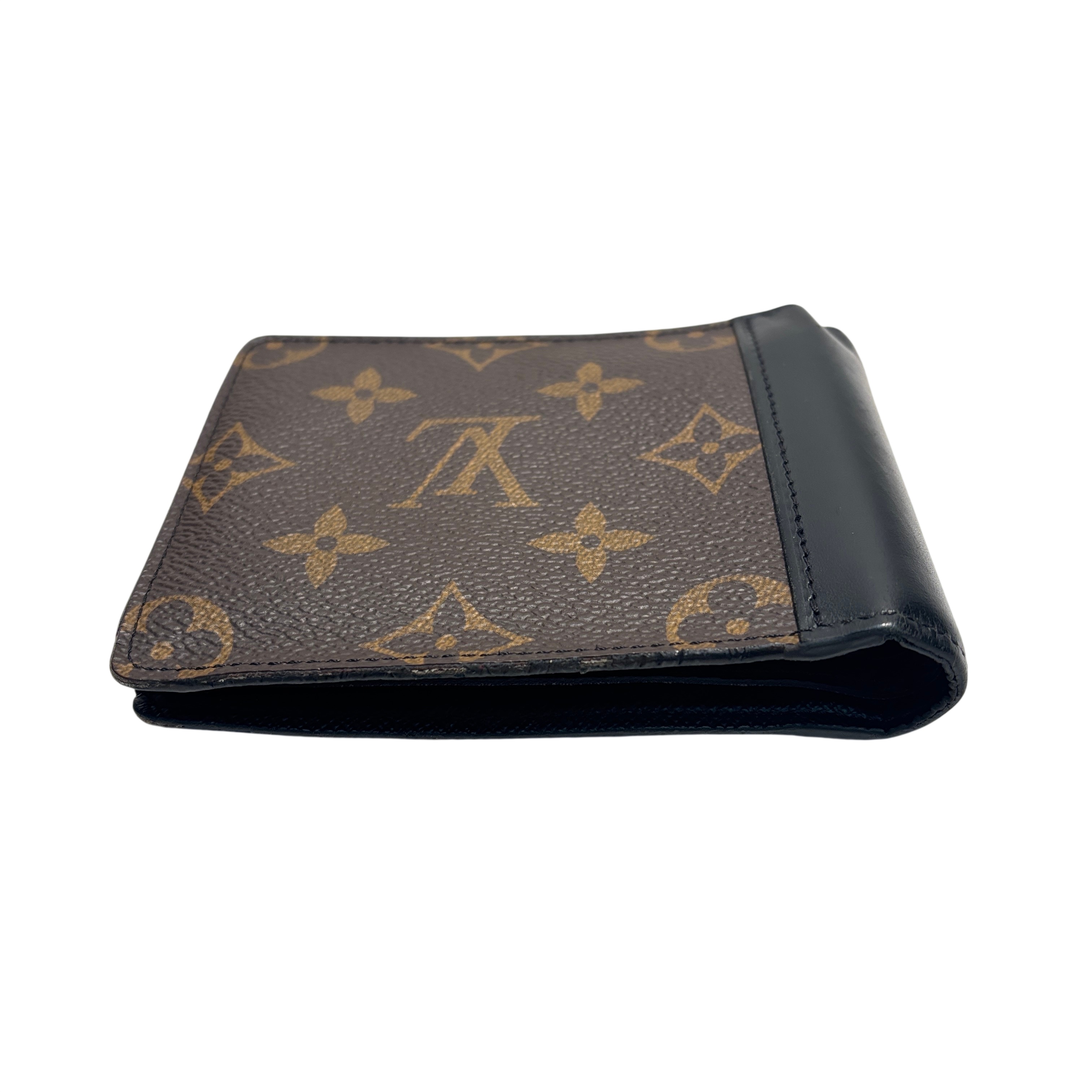 小物 Louis Vuitton Monogram Macassar Wallet Louis Vuitton Monogram Macassar Multiple Wallet