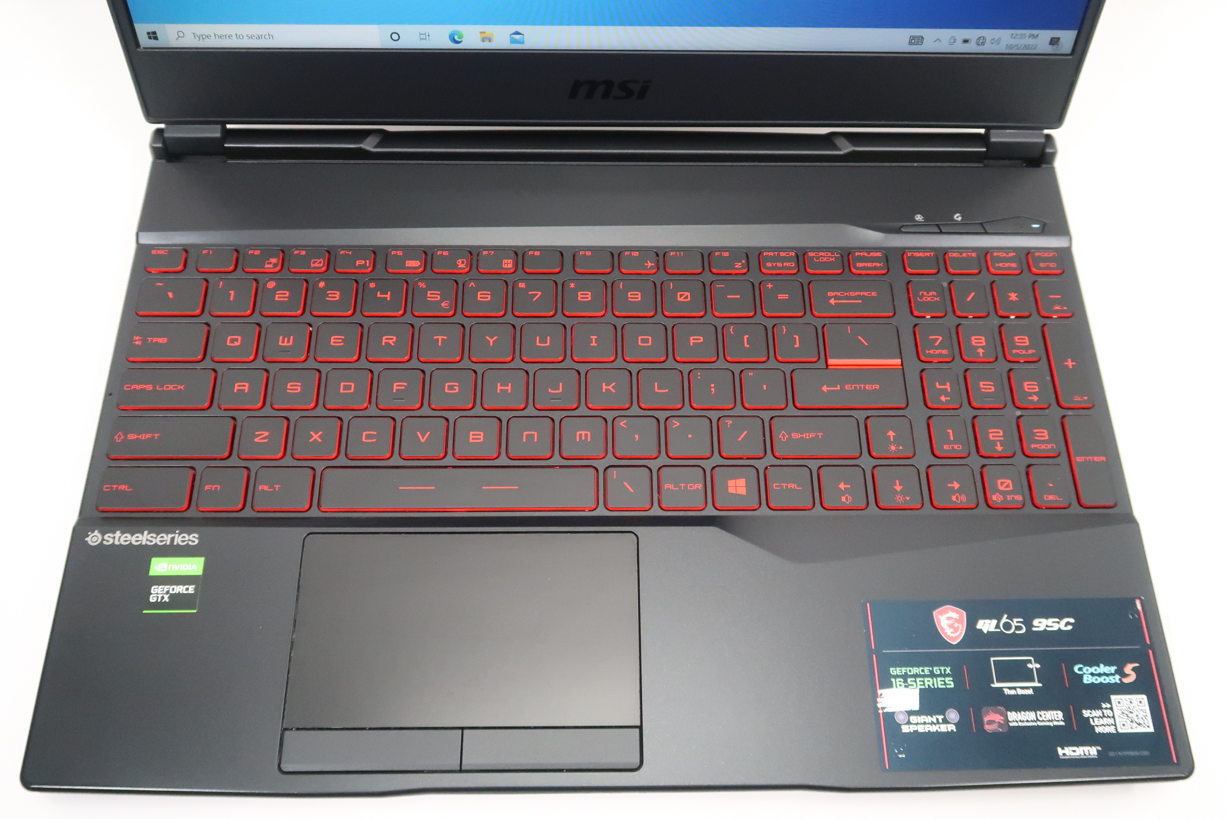 MSI GL64-9SC Gaming (2019) Core i5-9300H@2.4GHz 16GB RAM 512GB
