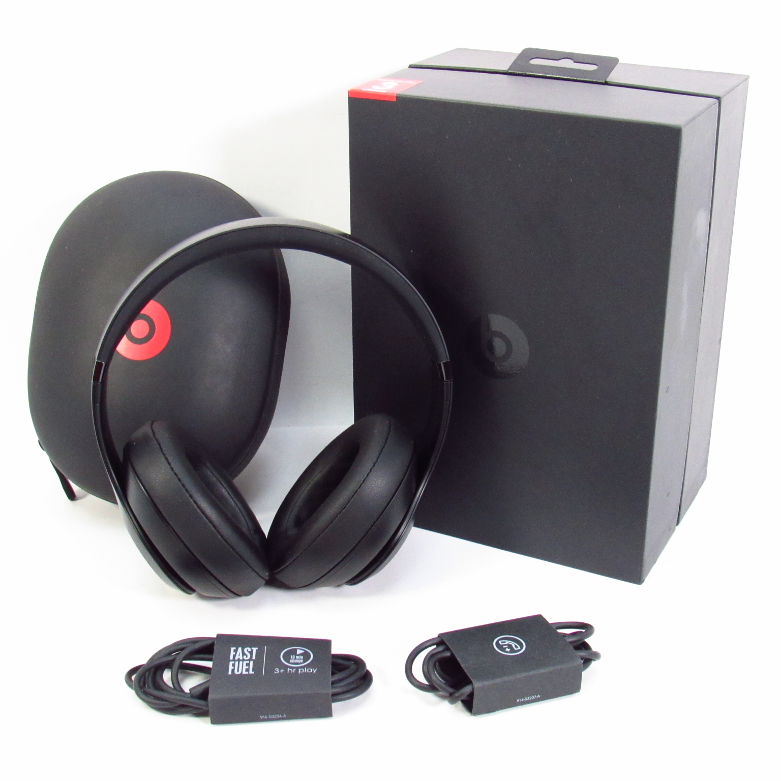 Dr. 3 Beats Over-Ear Wireless by Bluetooth Headphones - Dre Black Studio