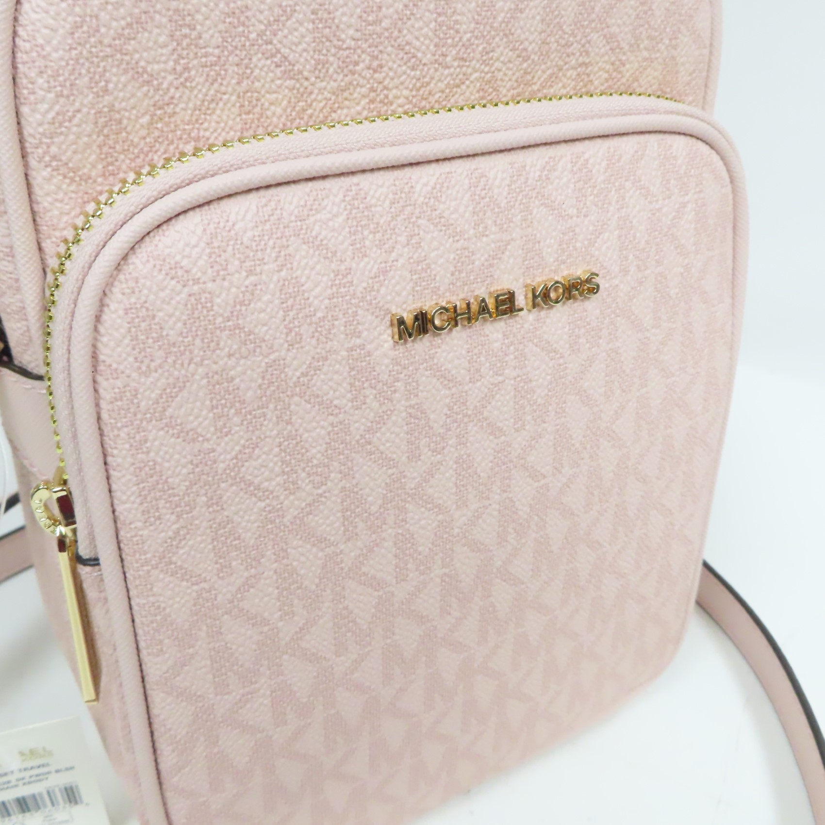 Michael Kors 35F1GTVC2B Jet Set Travel Medium Logo Crossbody