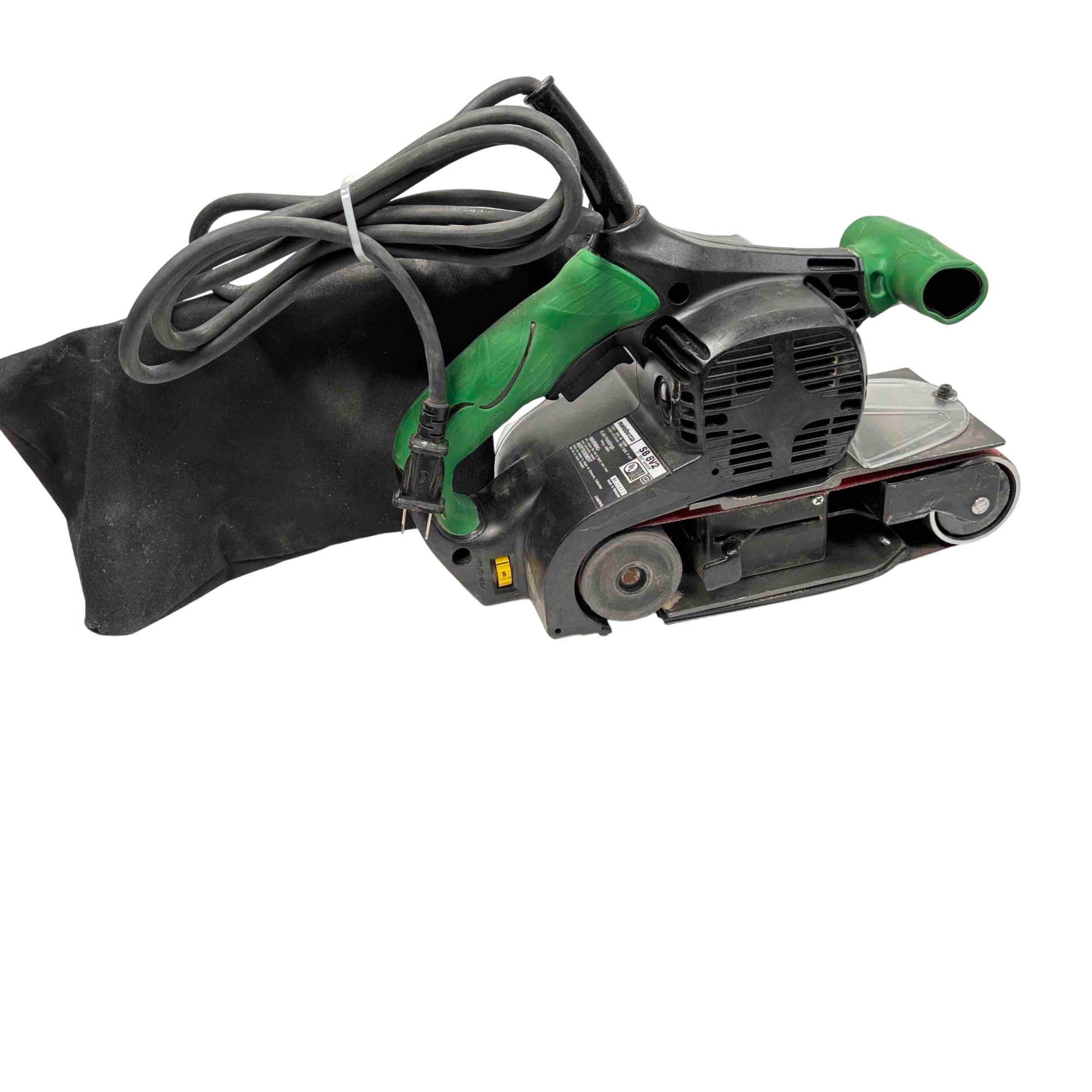 Metabo HPT (was Hitachi Power Tools) 9-Amp Belt Sander Metabo HPT (was Hitachi Power Tools) 9-Amp Belt Sander