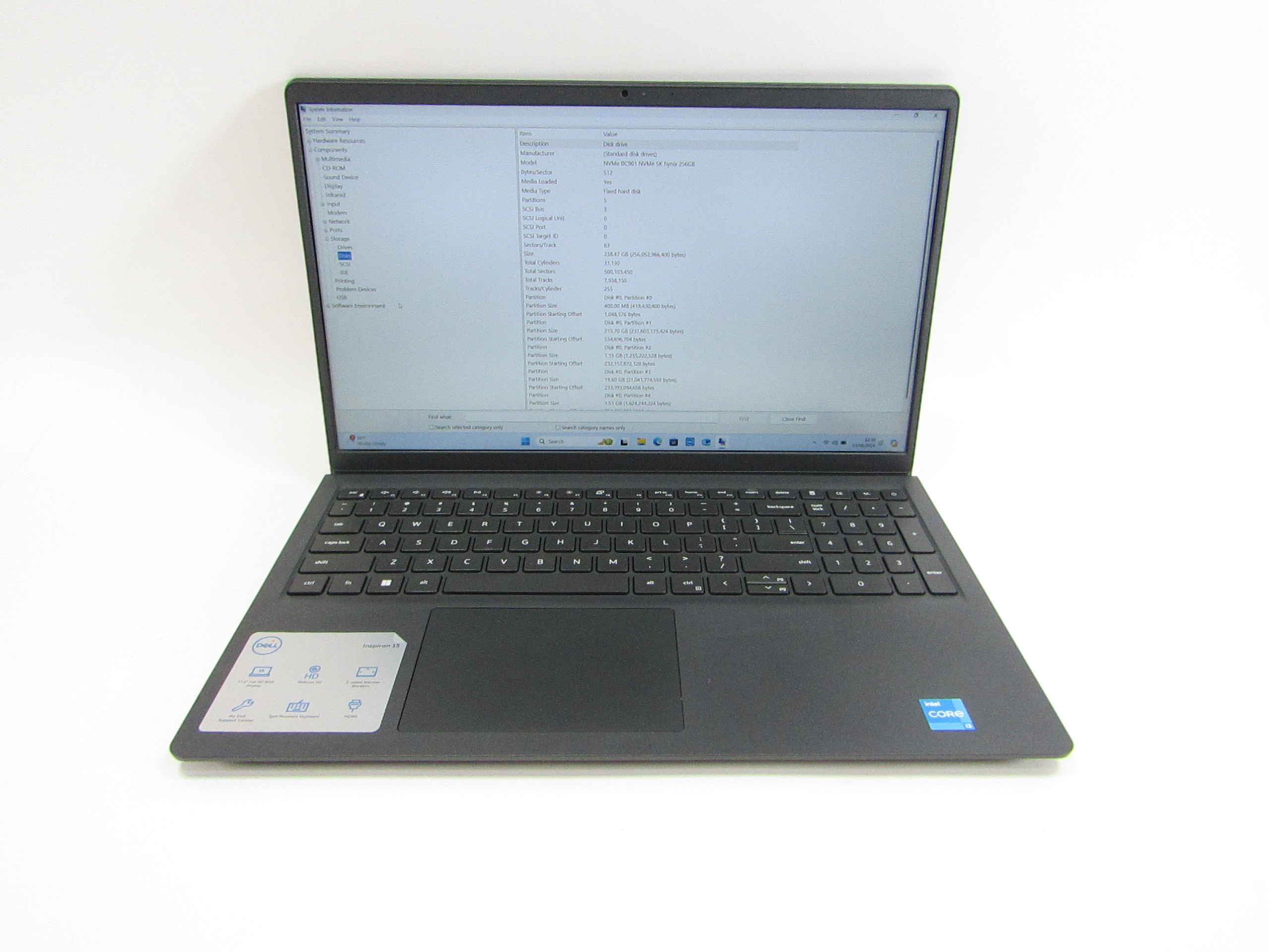Dell Inspiron 15 3520 P112F Win 11 Core i3-1215U 1.2GHz 8GB