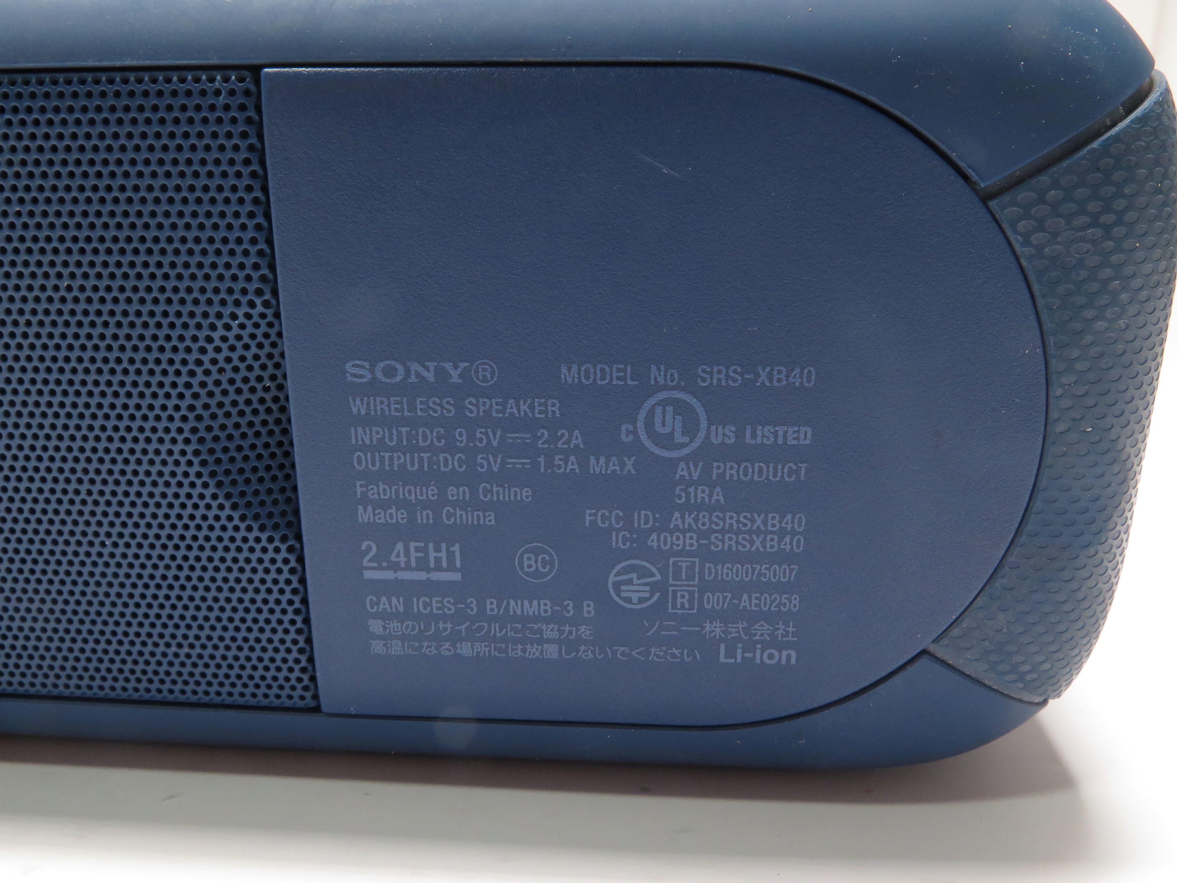 Wireless Speaker Srs Xb40 Sony Xb40 App Sony Xb40 Media Markt Sony