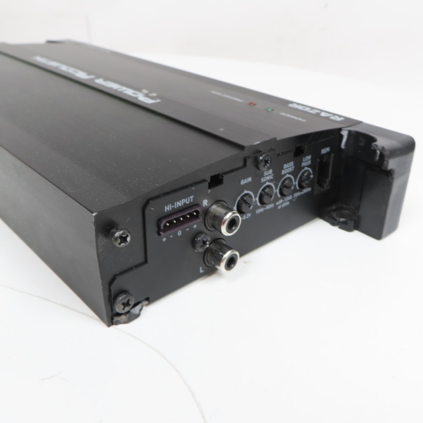 Power Acoustik RZR1-2500D Class D 2500W RMS Monoblock Car Amplifier (5669)