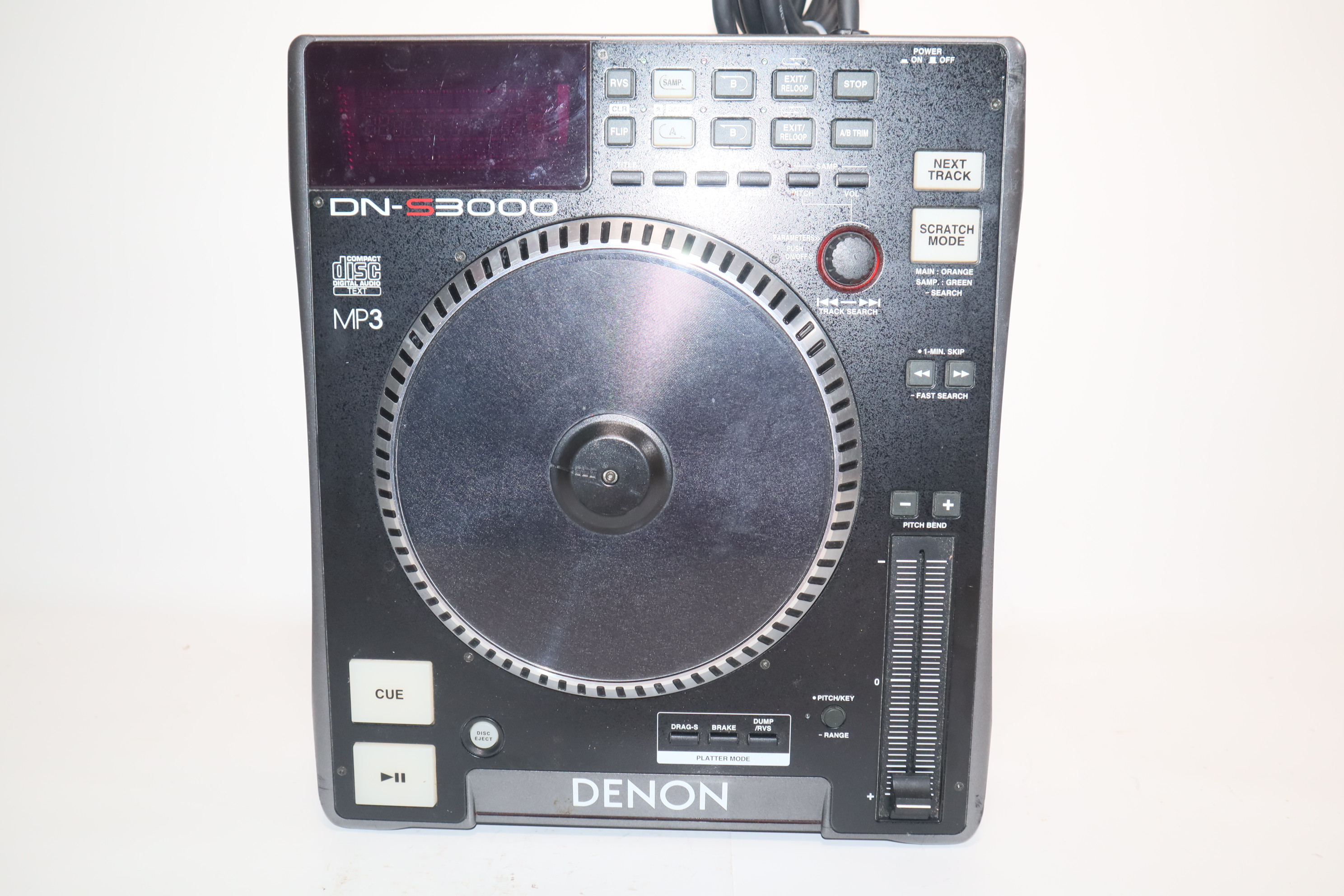 DENON DN-S3000 Table Top DJ CD Player Turntable 9009