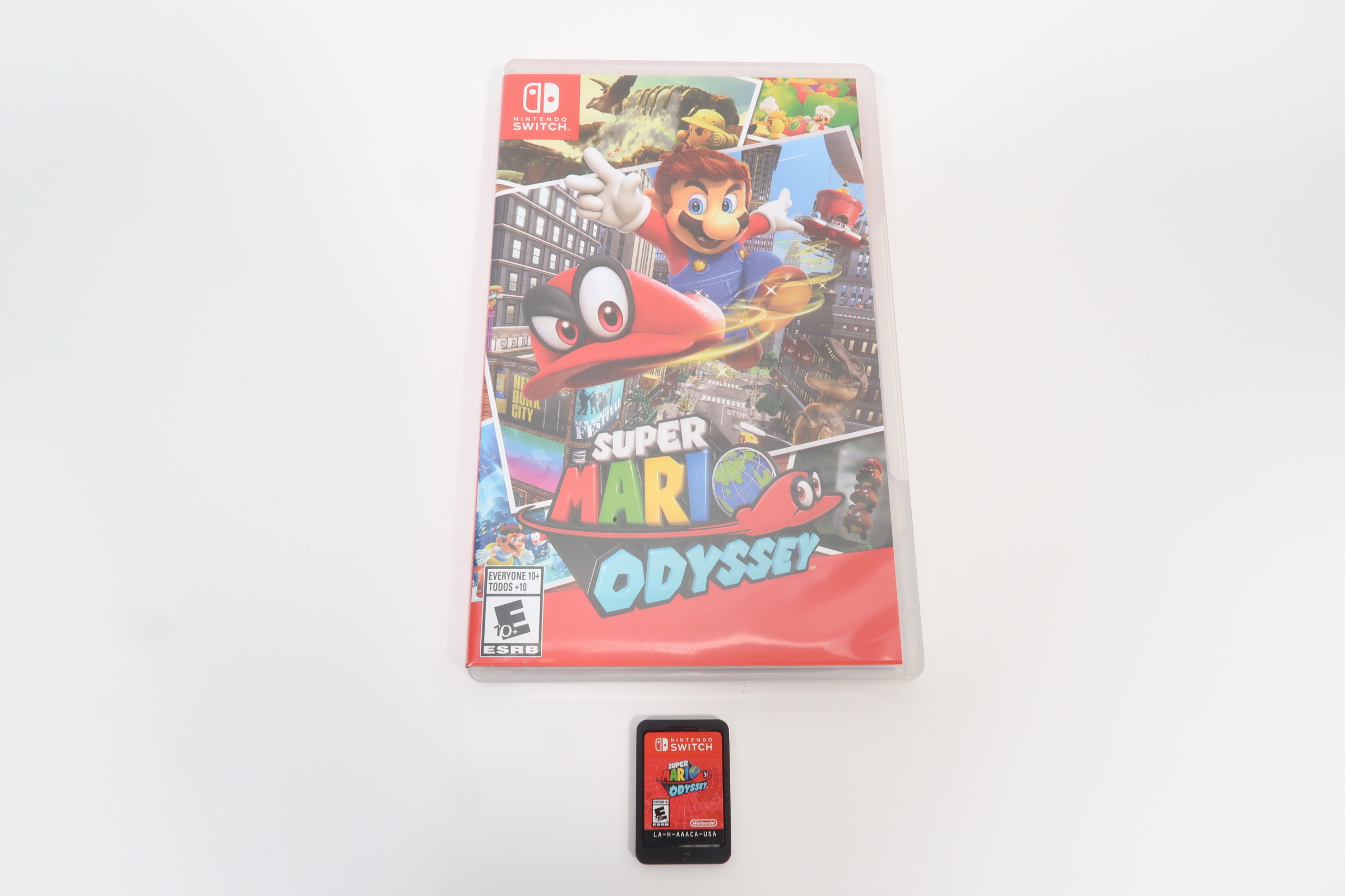 Nintendo Switch store authentic Super Mario Odyssey tested&works cartridge