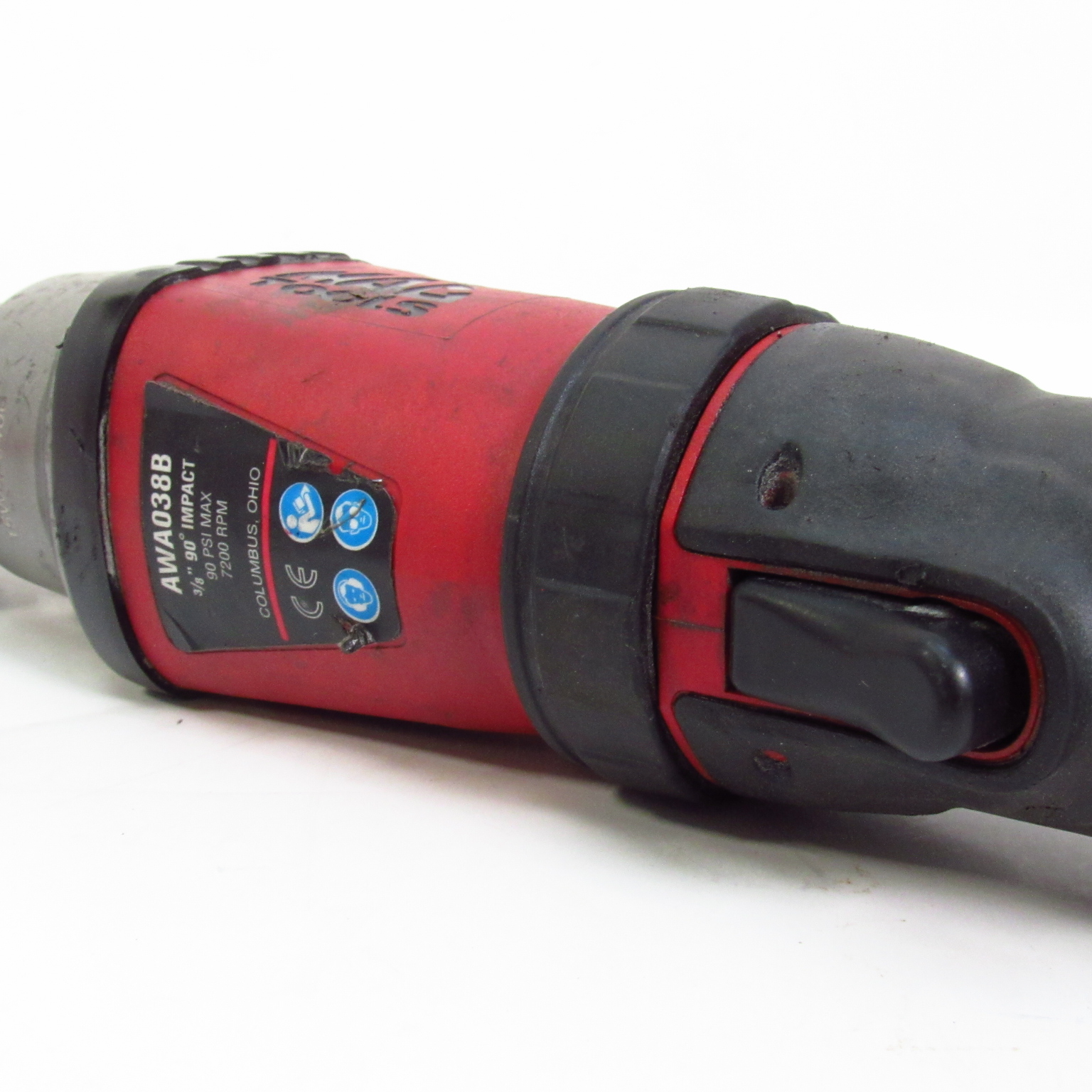 Mac Tools AWA038B 3/8'' 90-Degree Air Pneumatic Impact Wrench