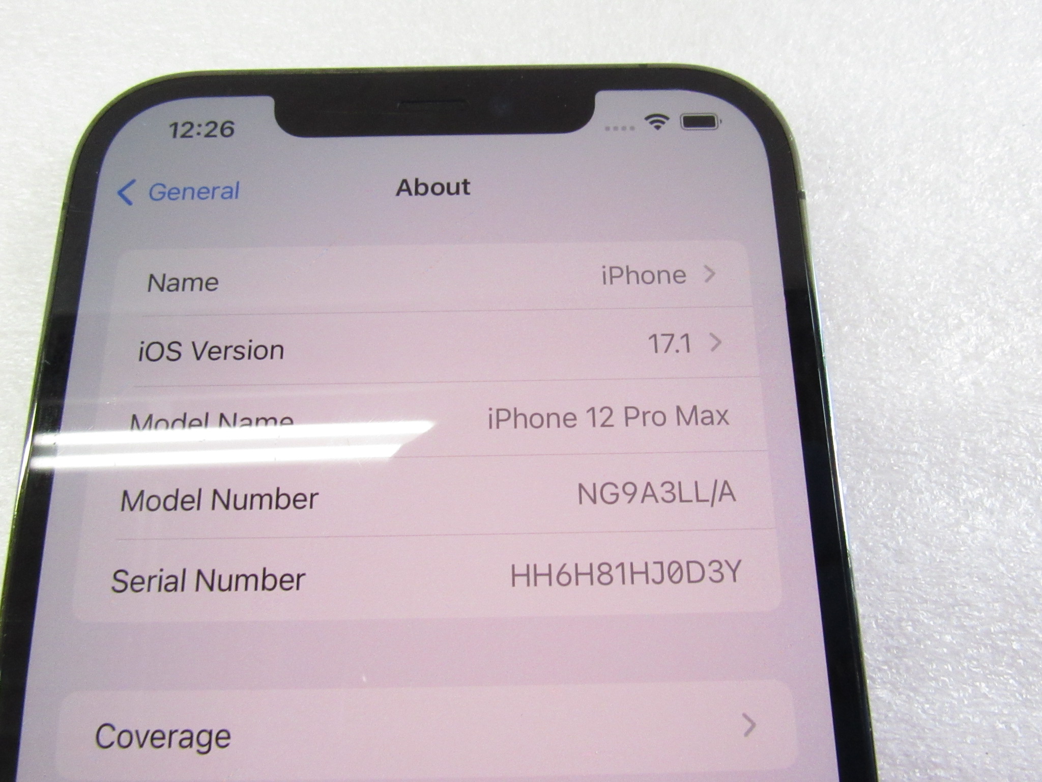 Apple NG9A3LL/A iPhone 12 Pro Max 128GB Graphite 6.7 Apple NG9A3LL/A iPhone 12 Pro Max 128GB Graphite 6.7