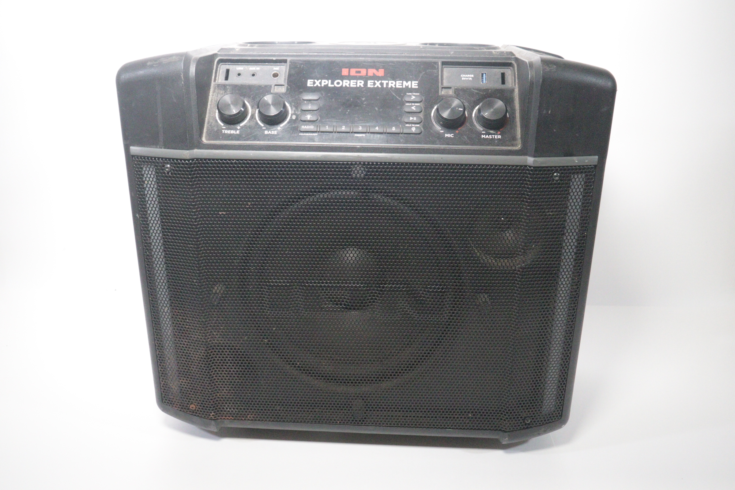 ION Explorer Extreme Black HighPower AllWeather Speaker In Store Pick