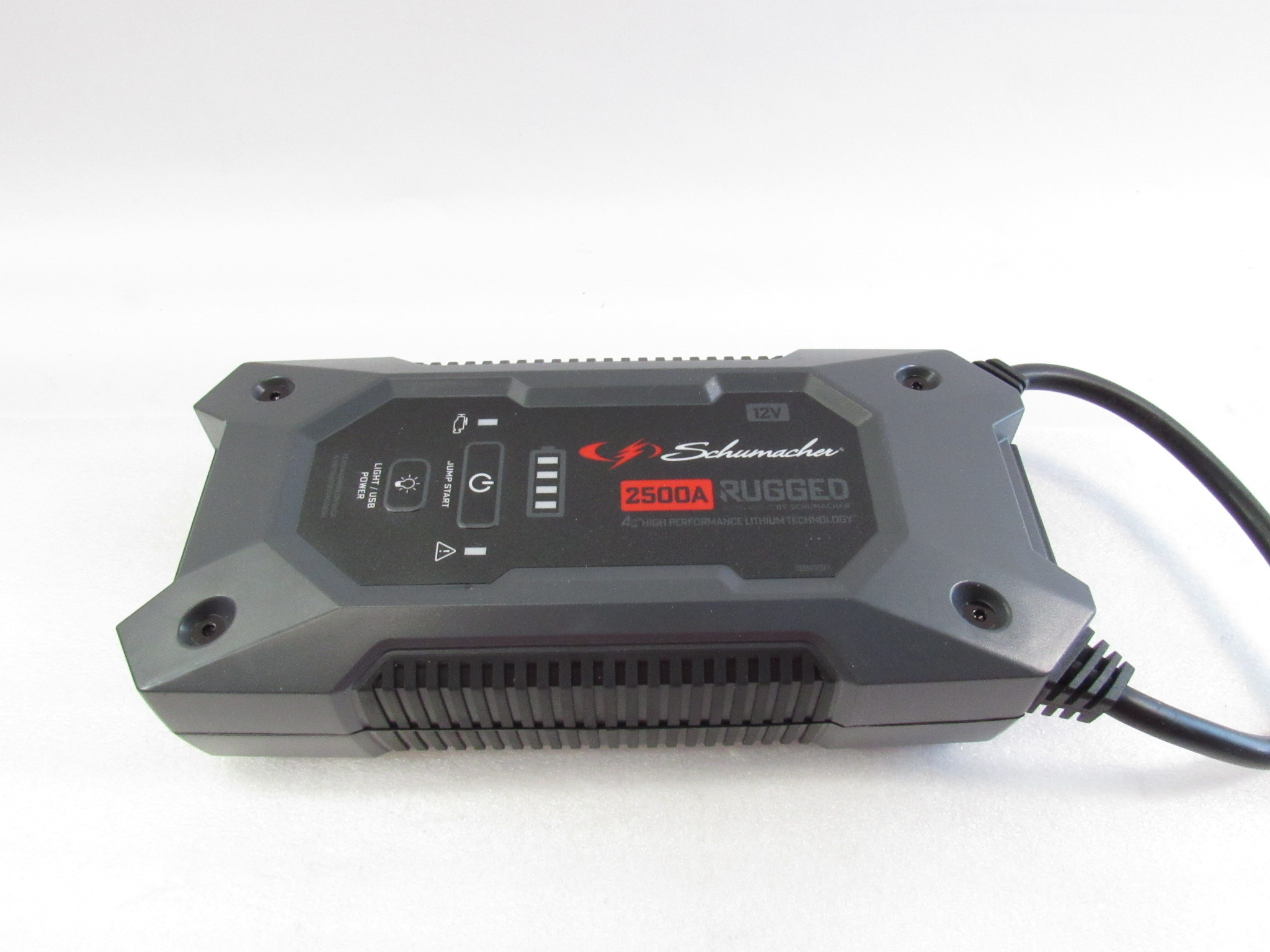 Schumacher SL1596 2500a Rugged Lithium Jump Starter