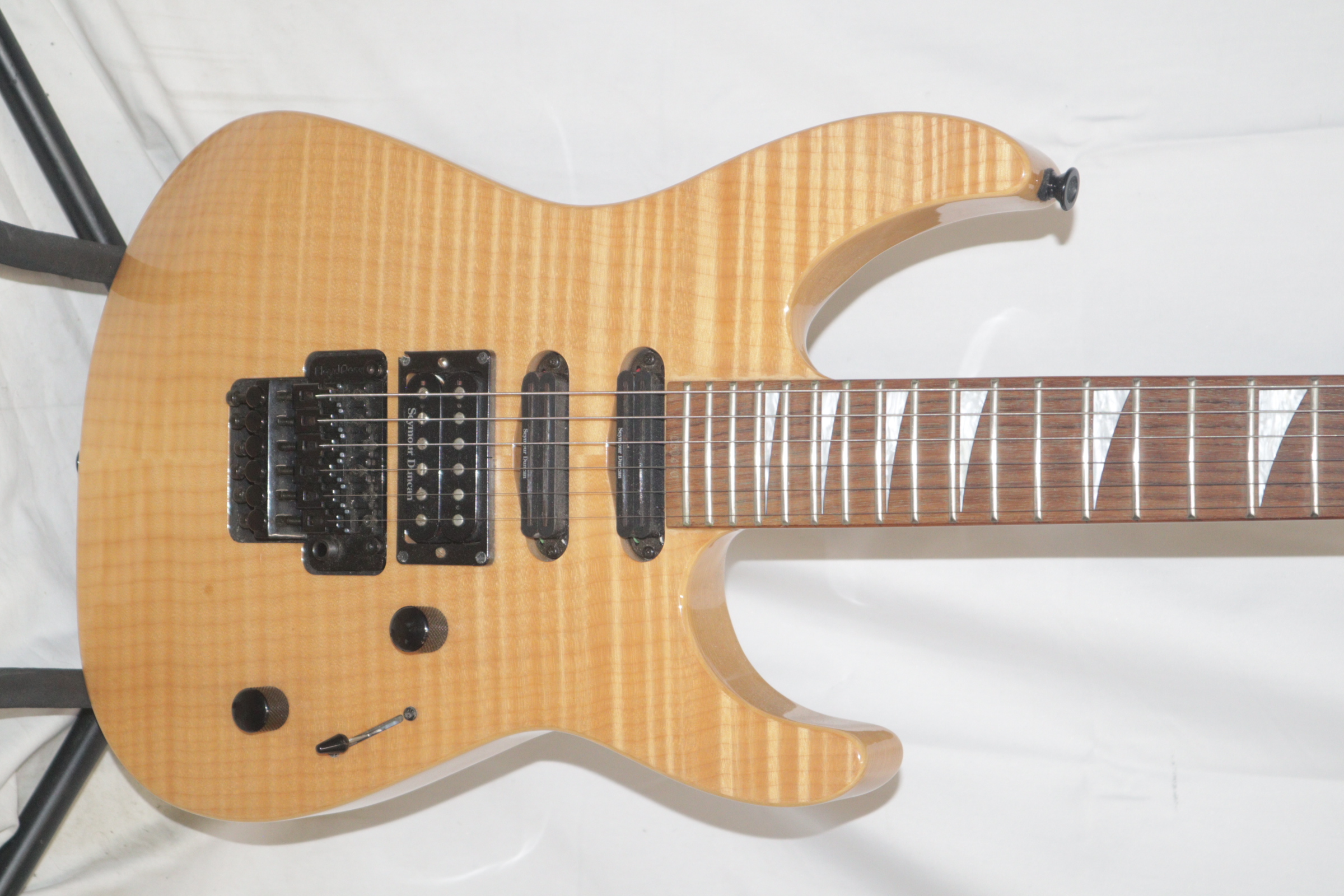 Jackson Soloist SL3 American Series Natural 6-String 24-Fret Electric ...