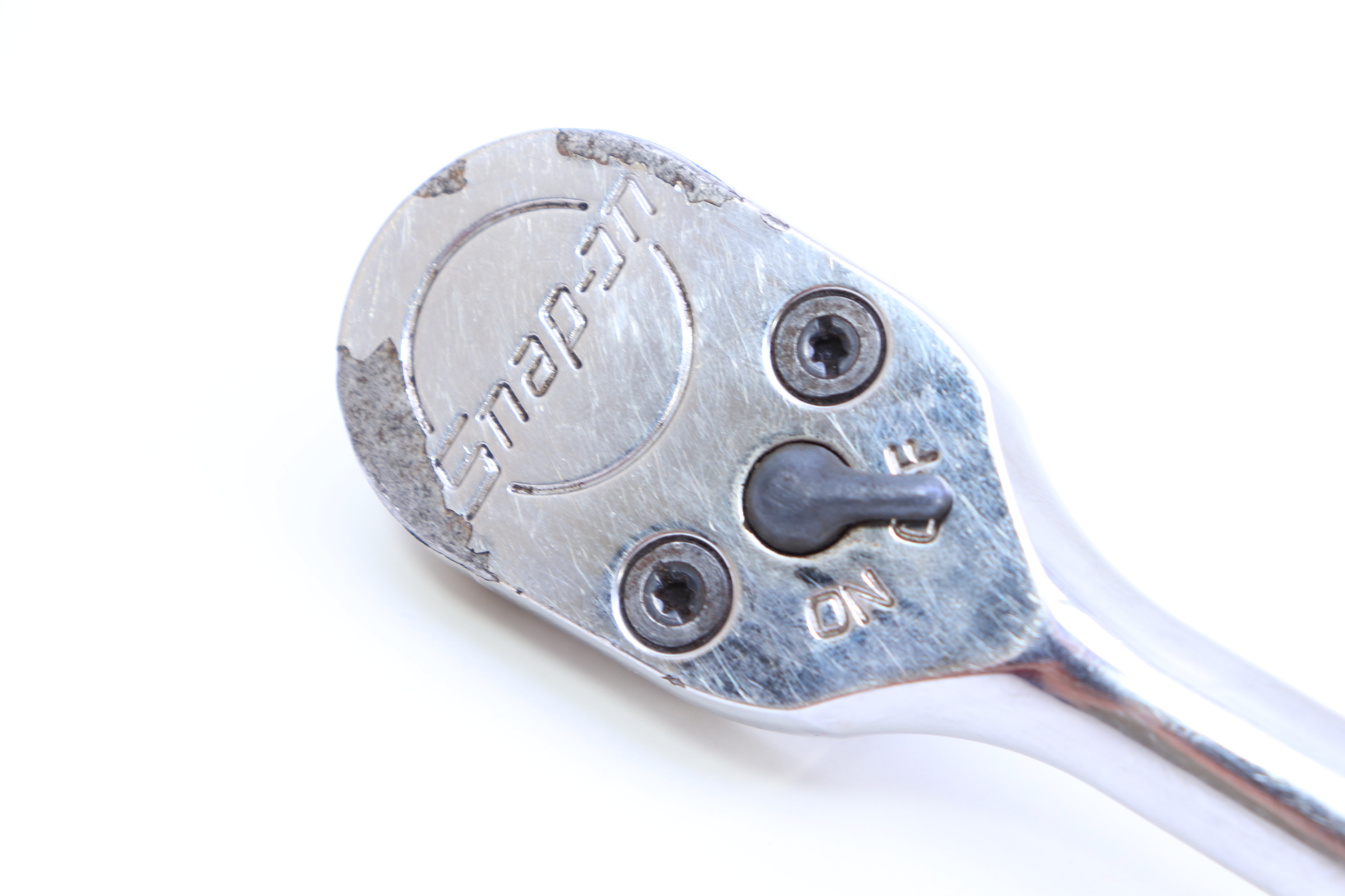 Cliquet Réversible Long Snap-on SHL80A 1/2 Pouce Poignée Soft Grip