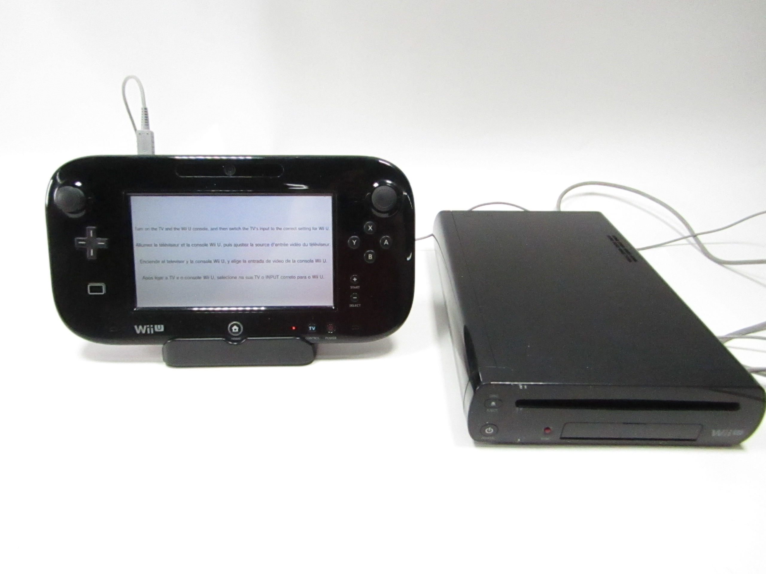 Wii U System 32 GB - Black Nintendo Console on Sale