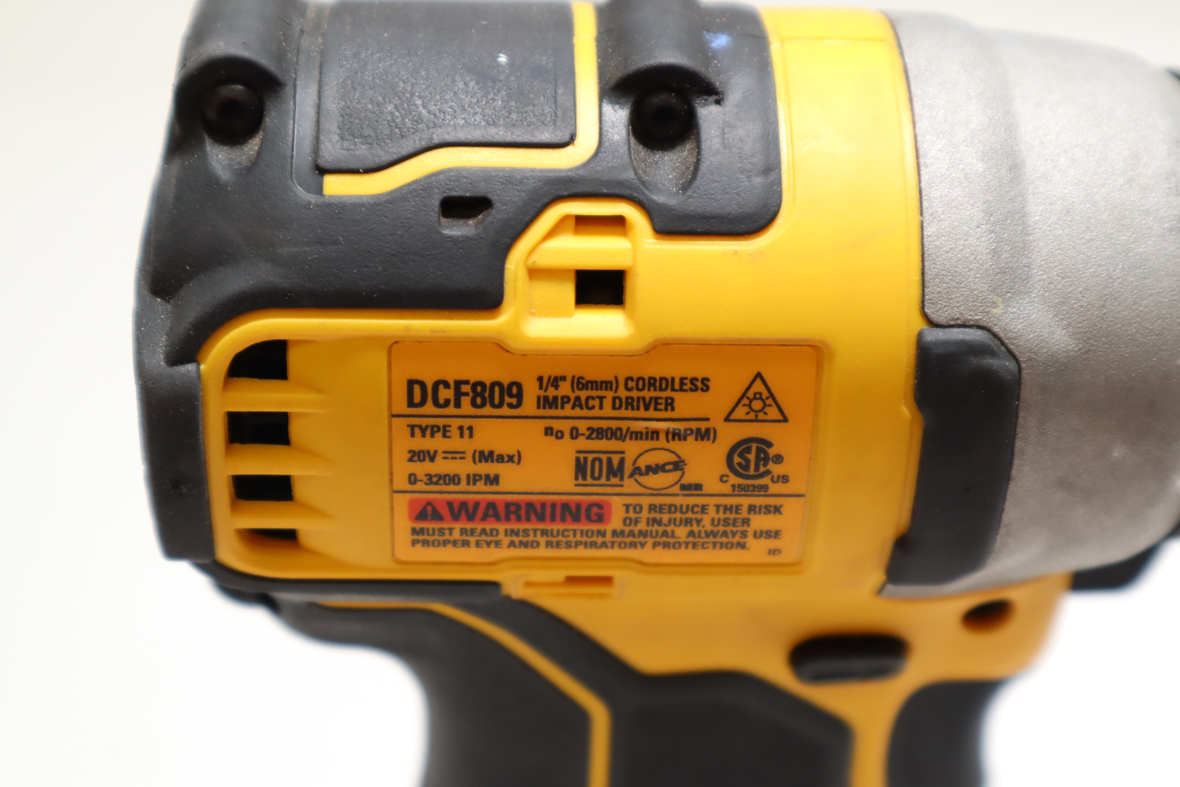 Dewalt Dcf809 Atomic 20v Max Cordless Brushless Compact 14 Impact Driver 