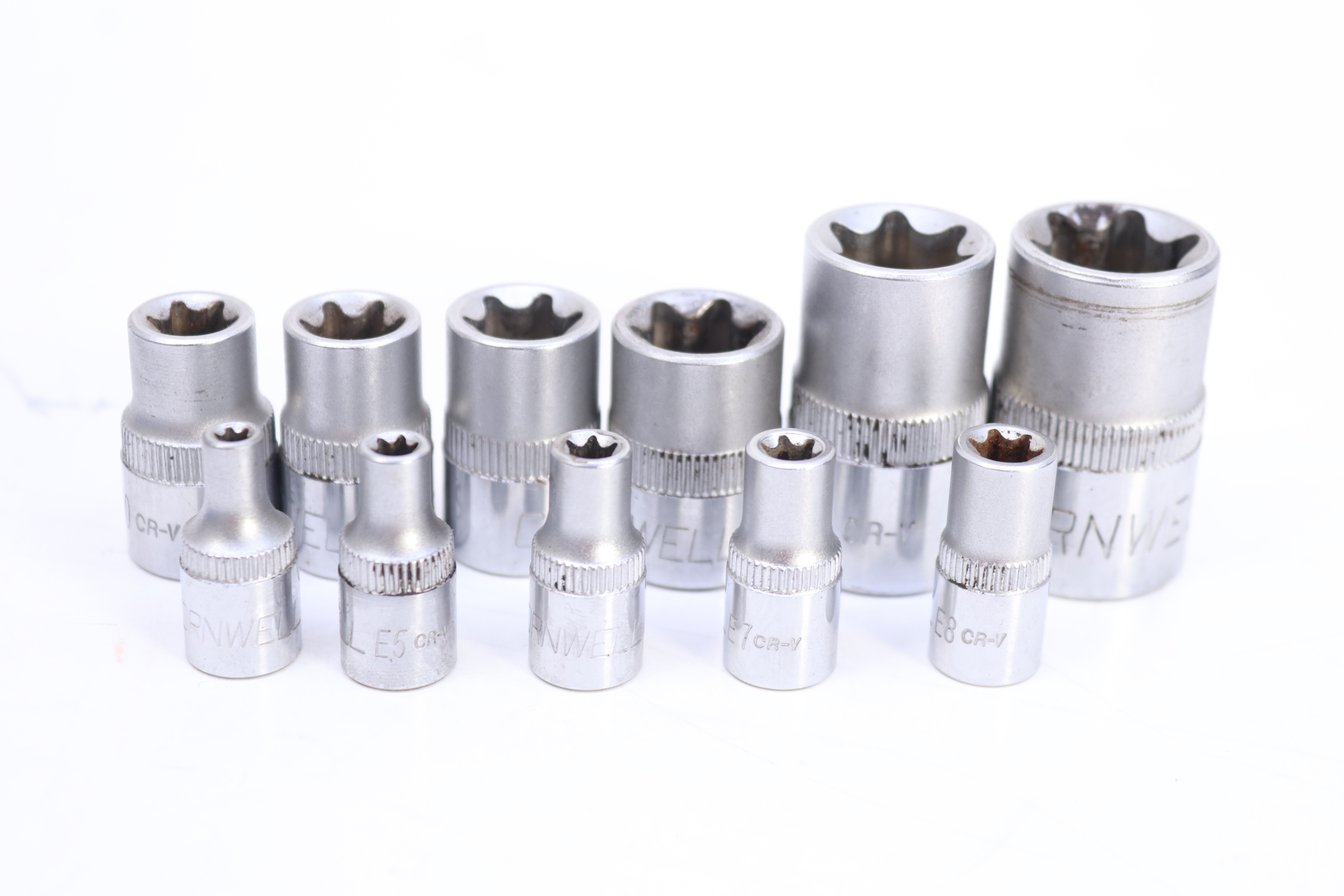 Cornwell CBSMTX34S 34 Piece 1/41/2” Drive Master Star Bit Set