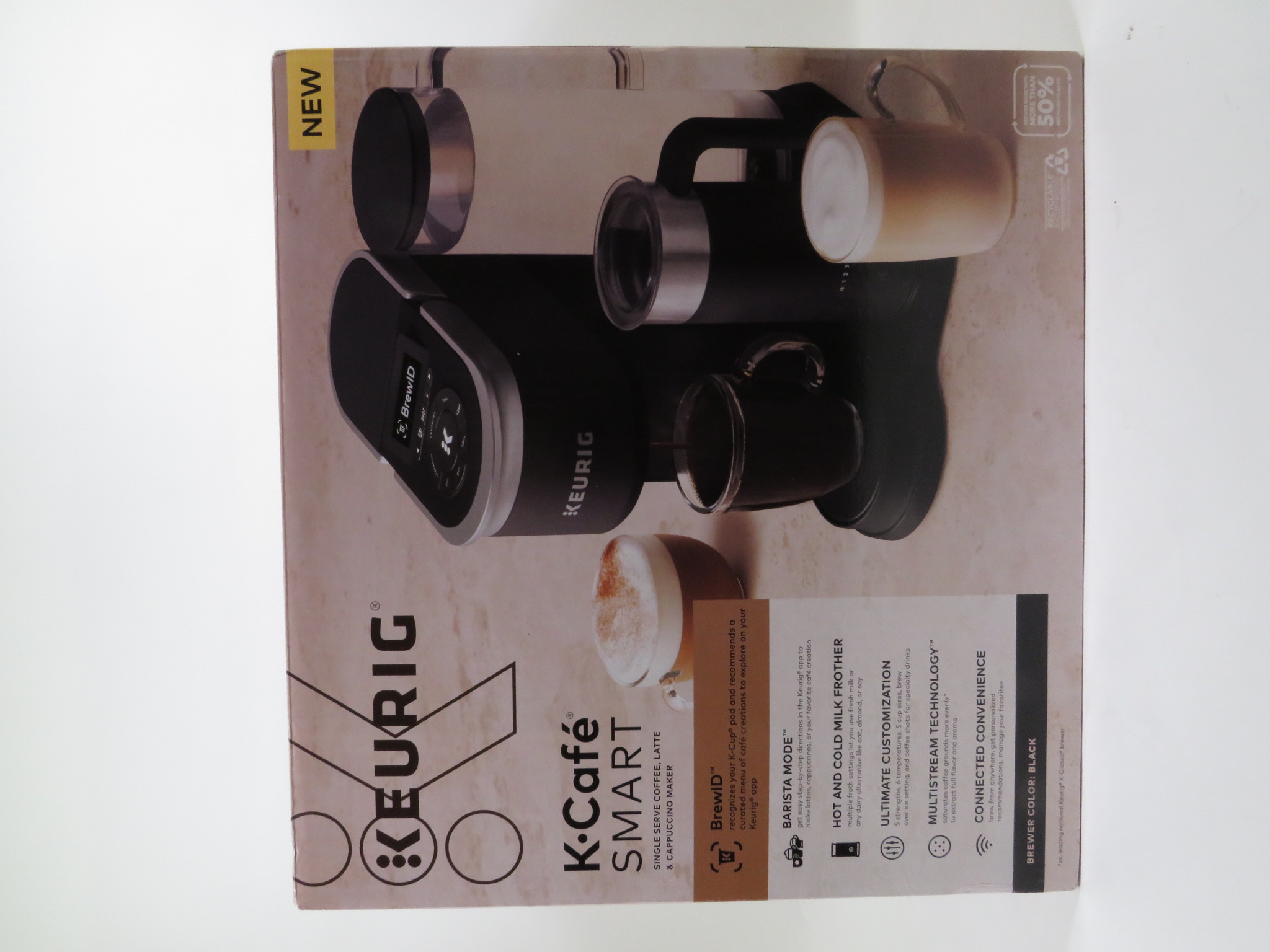 Keurig KCafe SMART K27 Single Serve Coffee/Latte/Cappuccino Maker