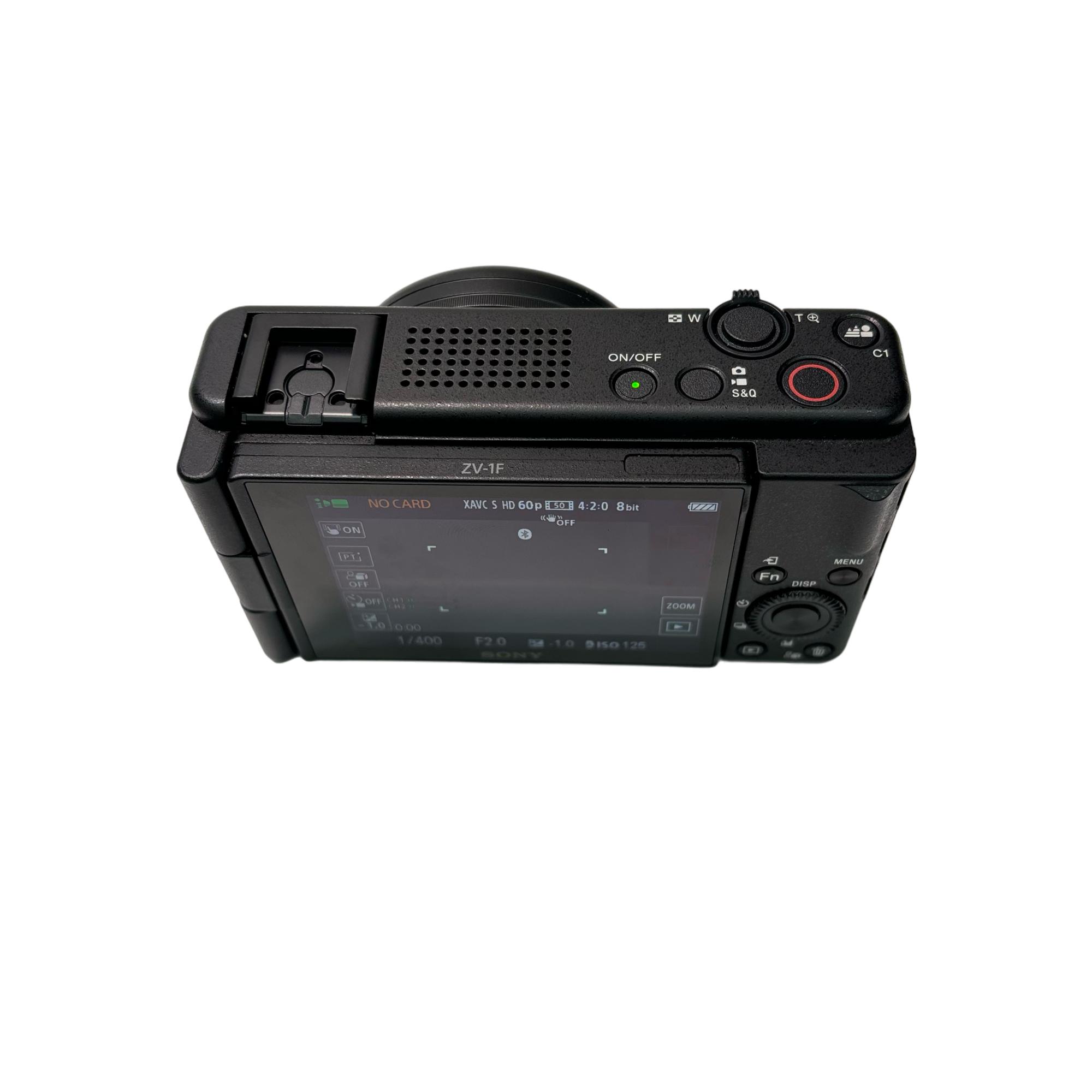 Sony ZV-1F 20.1MP F2.0 Aperture Wide Angle Swivel-Screen Digital