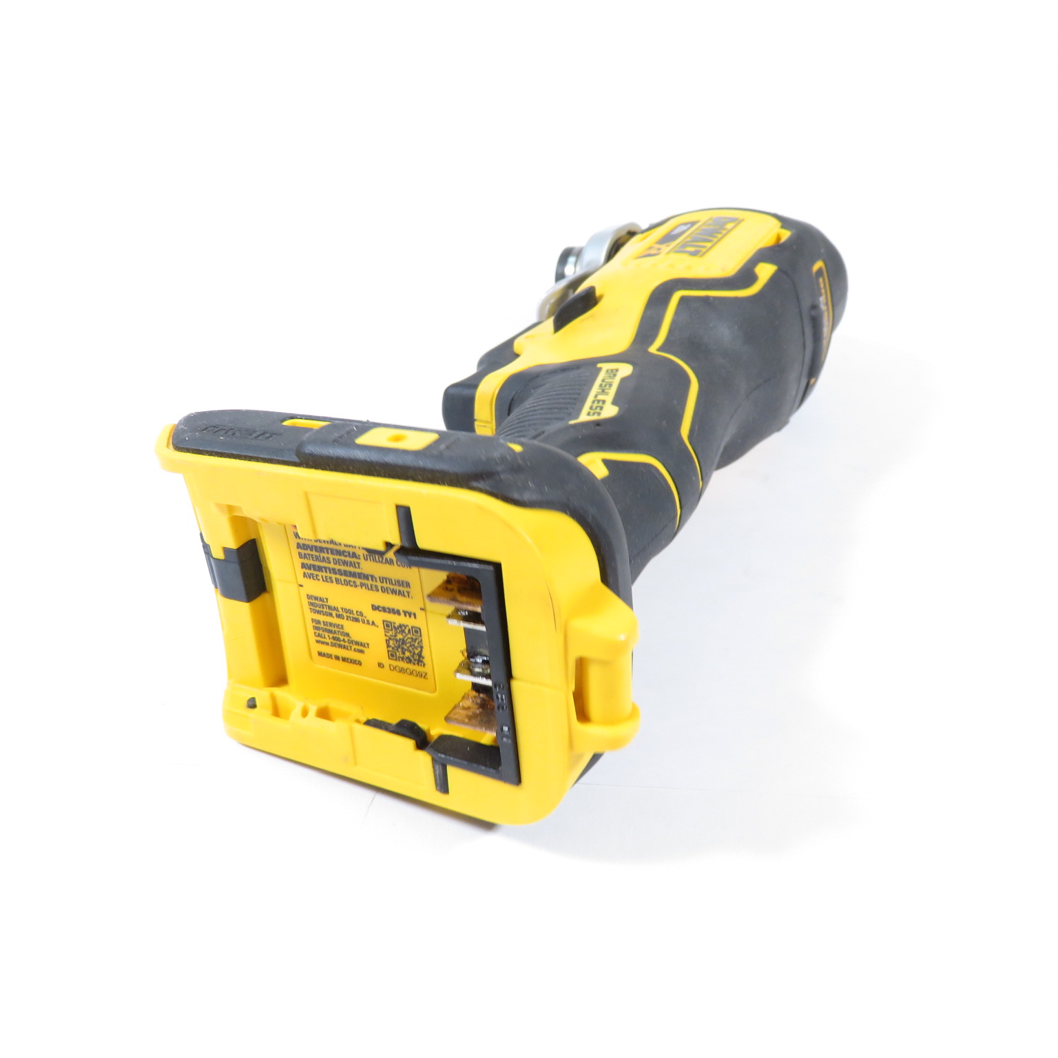 DEWALT DCS356 20Volt MAX Brushless LithiumIon 3Speed Oscillating