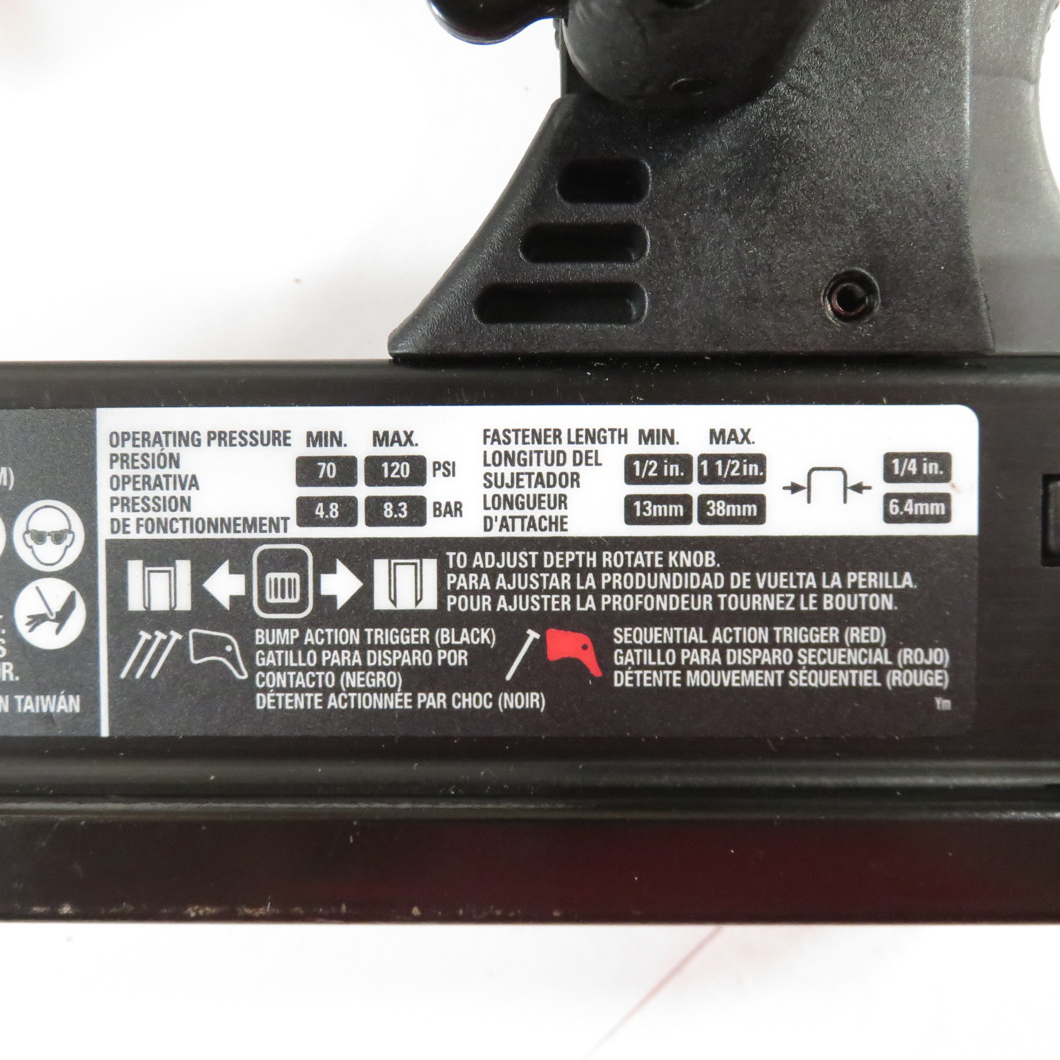 PORTERCABLE NS150C Pneumatic 18Gauge 11/2 in. Narrow Crown Stapler