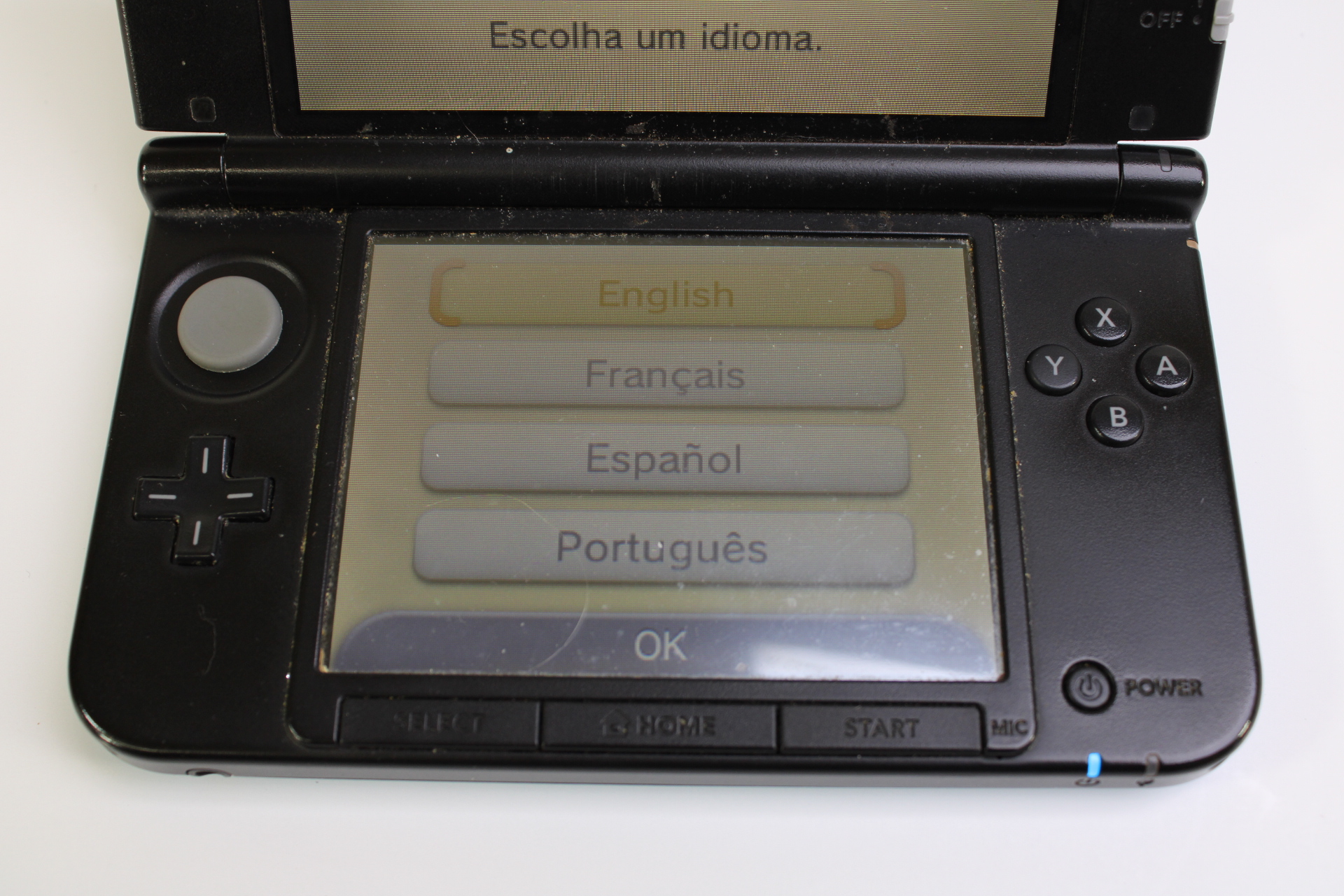 Nintendo 3DS XL SPR-001 Dual Screen Handheld Portable Video Game