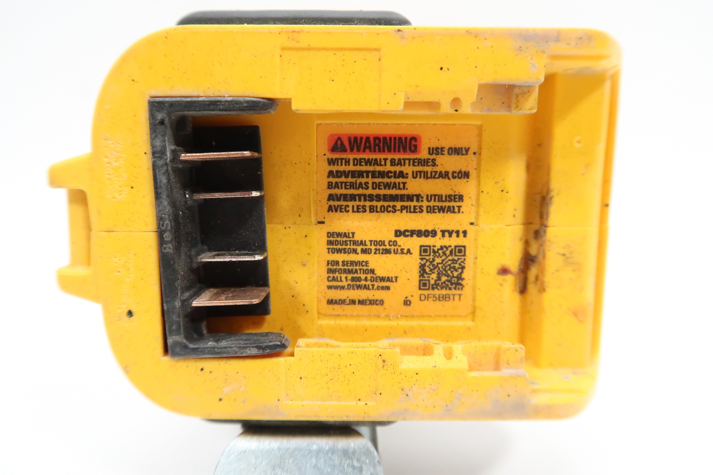 DeWalt DCF809 20V MAX Cordless Brushless Compact 1/4 in. Impact Driver