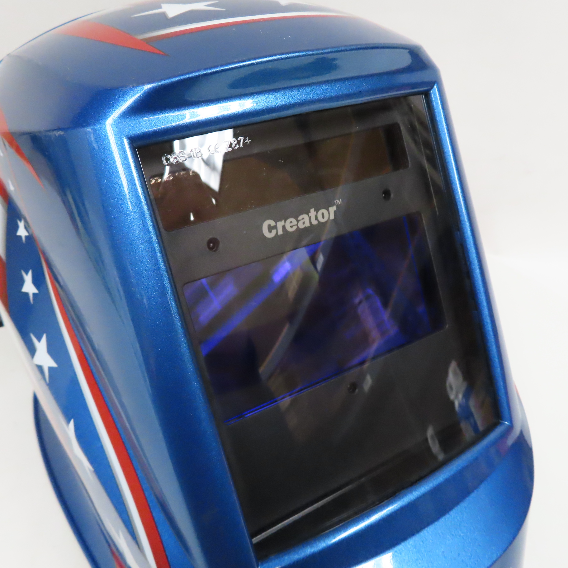 Hobart XA5000T Creator AutoDarkening Welding Helmet Blue