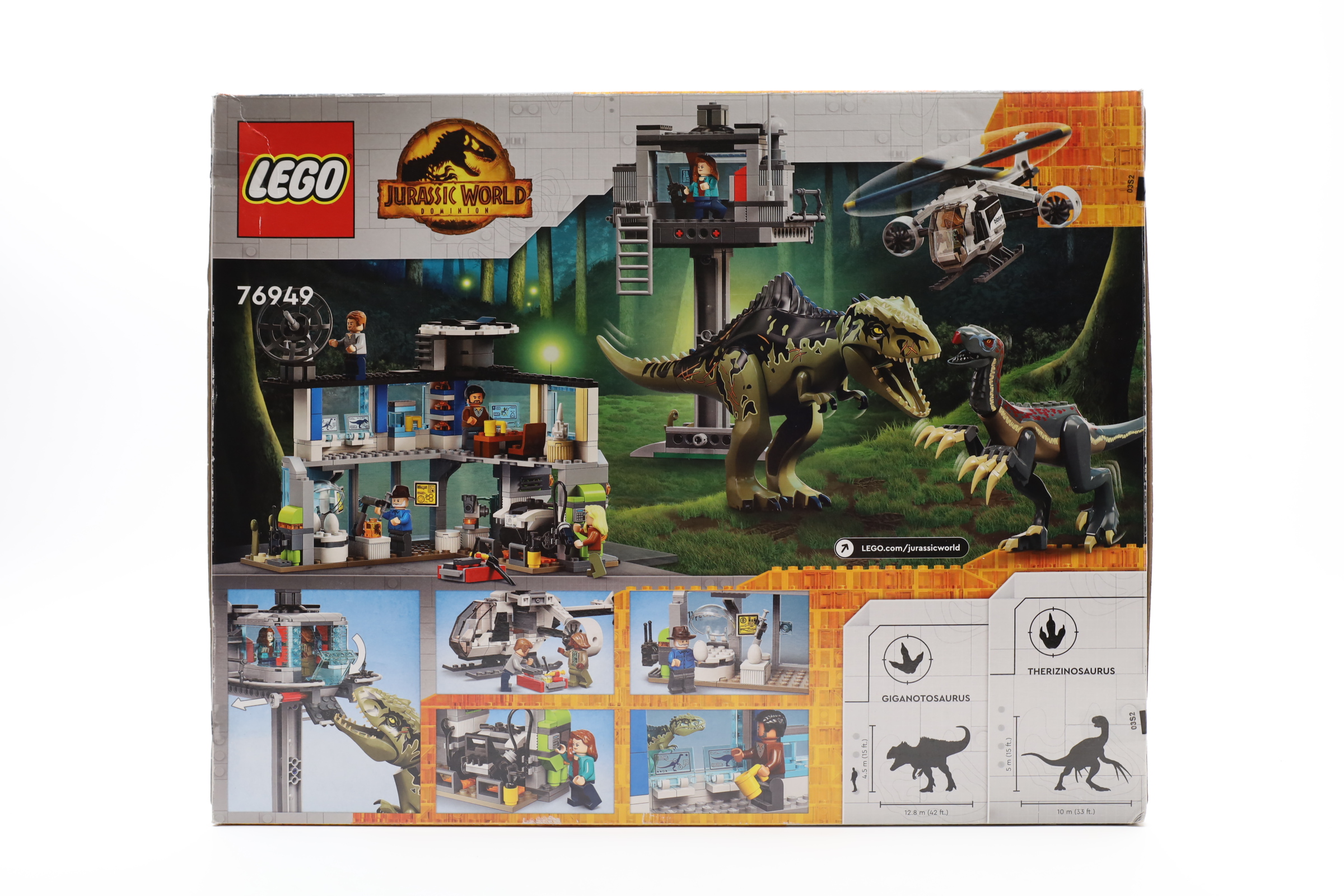 DISH// セット LEGO Jurassic World: Giganotosaurus & Therizinosaurus Attack 76949