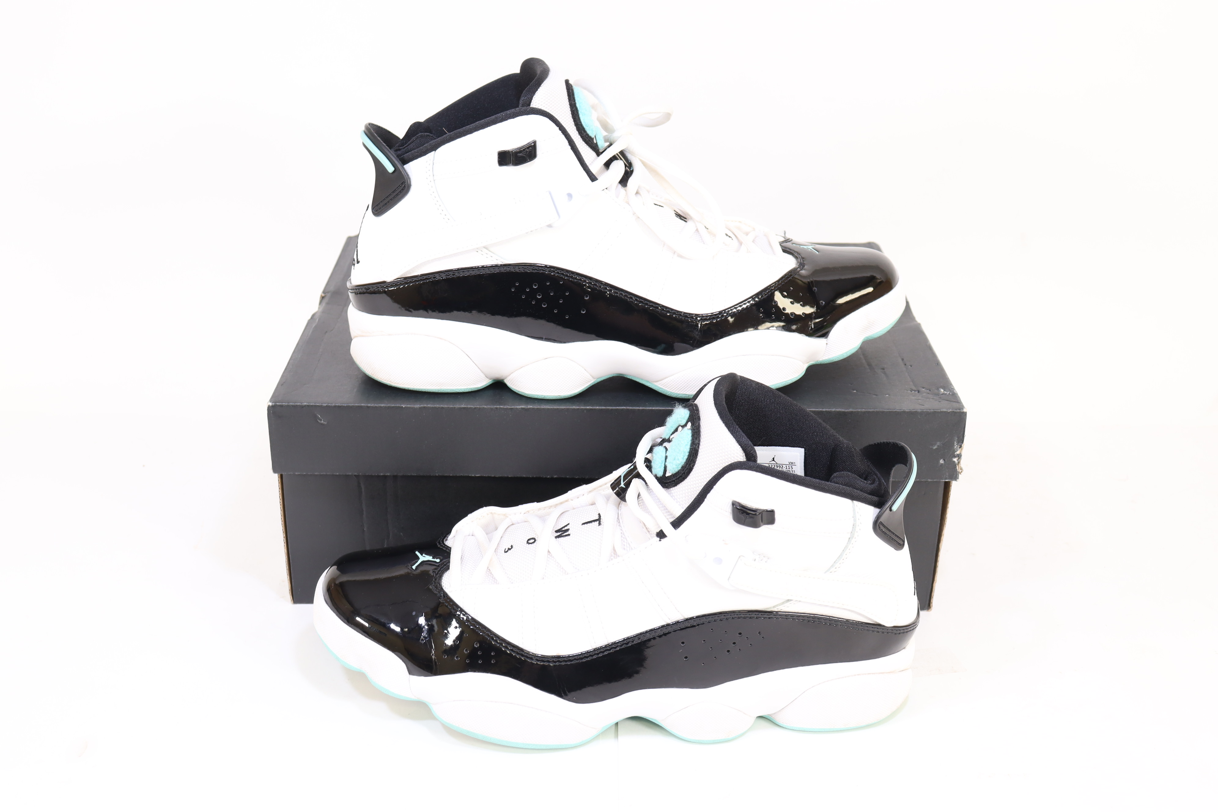 Nike 322992-115 Jordan Rings Athletic Shoes White Tropical