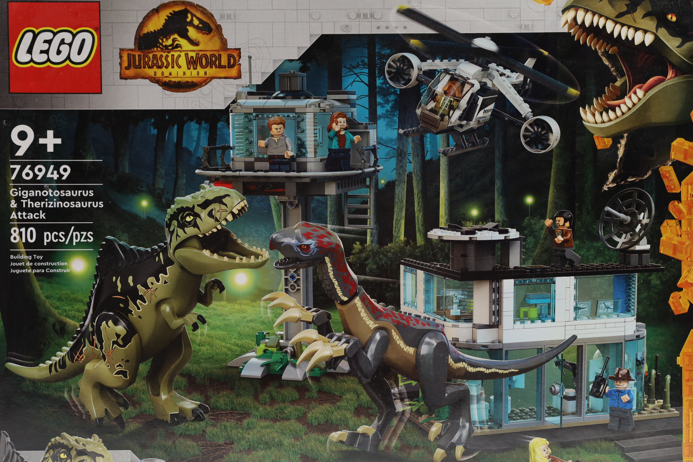 LEGO Jurassic World: Giganotosaurus & Therizinosaurus Attack 76949