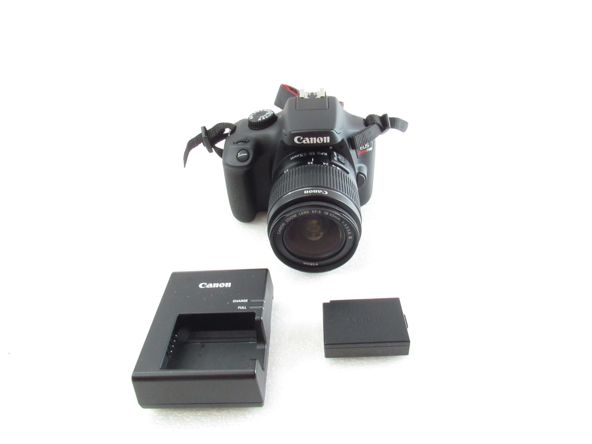 Canon EOS Rebel T100 18MP Sensor DIGIC4+ LCD Digital Camera